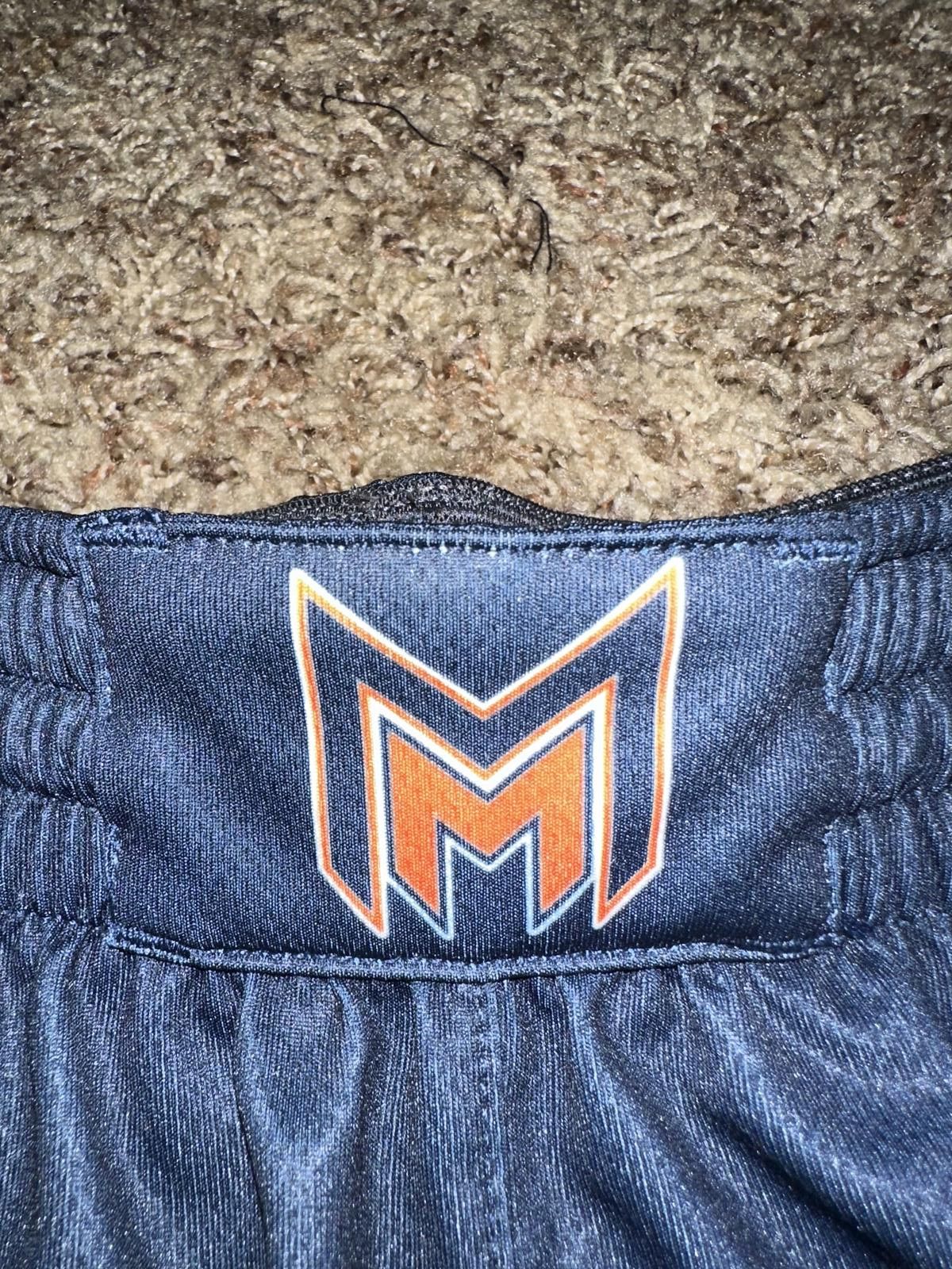 Designer Jordan Mens Mitchell HS Athletics Navy 2022/23 Statement Edition Shorts Sample Size US 32 / EU 48 - 4 Thumbnail