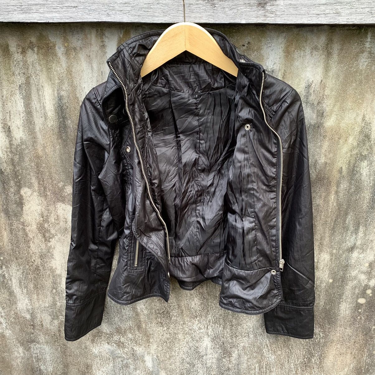 Japanese Brand JAPANESE BIKER JACKET MULTIZIP IFSIXWASNINE LGB Size S / US 4 / IT 40 - 2 Thumbnail