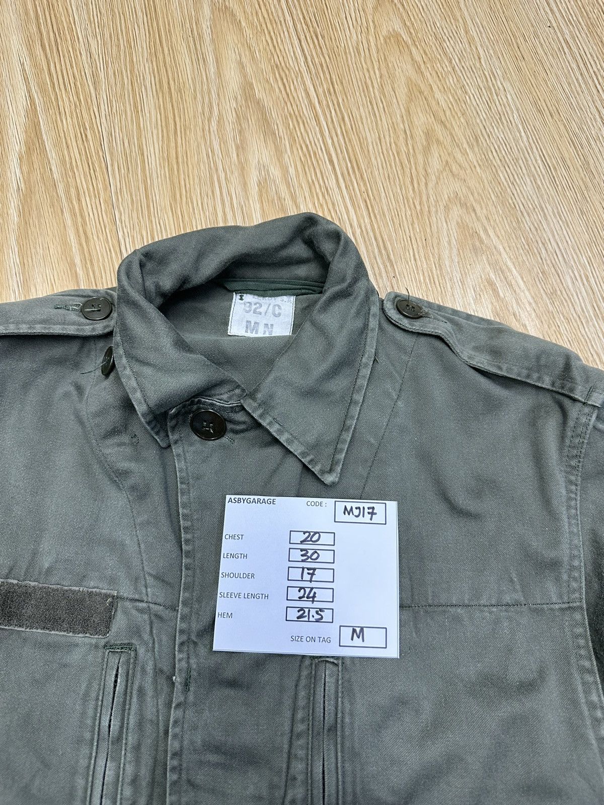 Vintage Vintage Guy Leroy SA France Military Jacket MJ17 Size US M / EU 48-50 / 2 - 12 Thumbnail