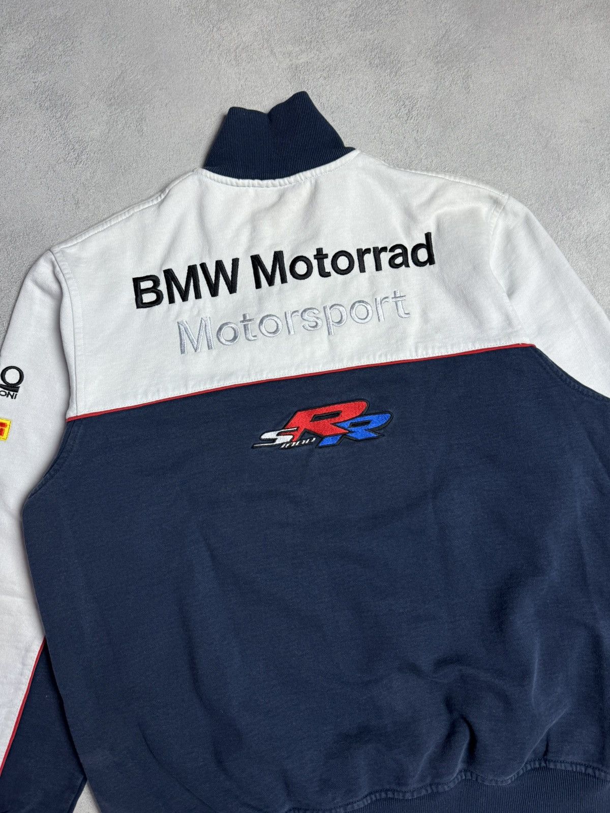 BMW BMW Motorrad Cotton 1/4 Zip Racing Sweatshirt Big Logo Size US L / EU 52-54 / 3 - 12 Thumbnail