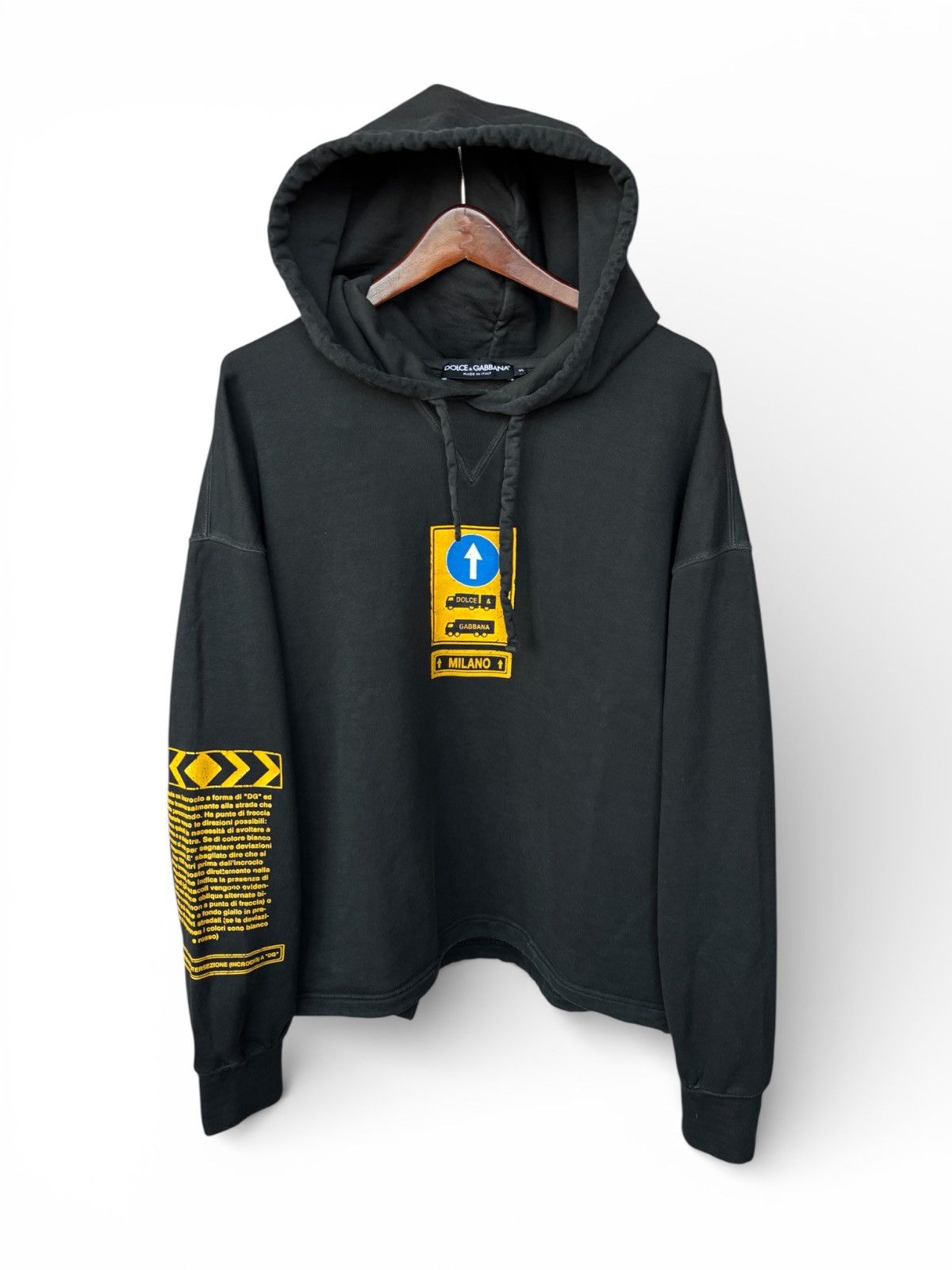 Dolce & Gabbana Dolce Gabbana Shield Hoodie Size US S / EU 44-46 / 1 - 1 Thumbnail