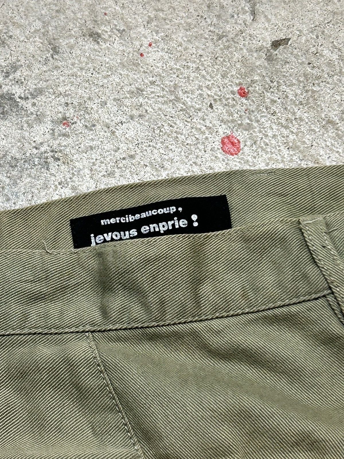 Issey Miyake Mercibeaucoup by Issey Miyake Green Trousers Size US 32 / EU 48 - 3 Thumbnail