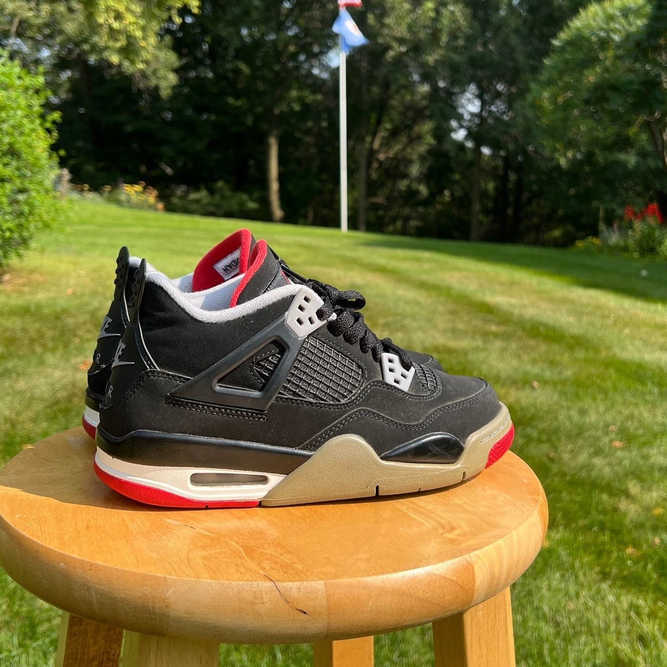 Jordan 4 bred gs 2019 best sale