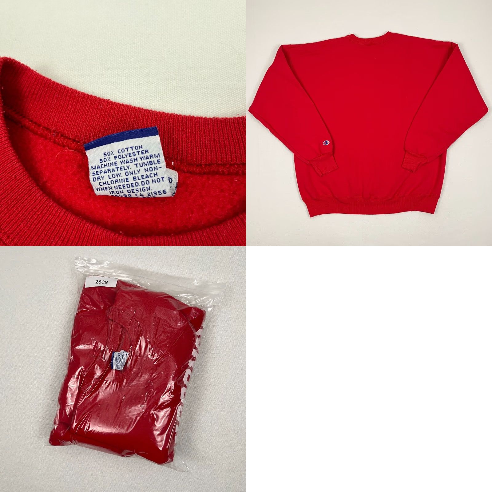 Champion VINTAGE VTG Wisconsin Badgers Sweatshirt Mens XL Red Champion Pullover Crew USA Y2K Size US XL / EU 56 / 4 - 9 Thumbnail