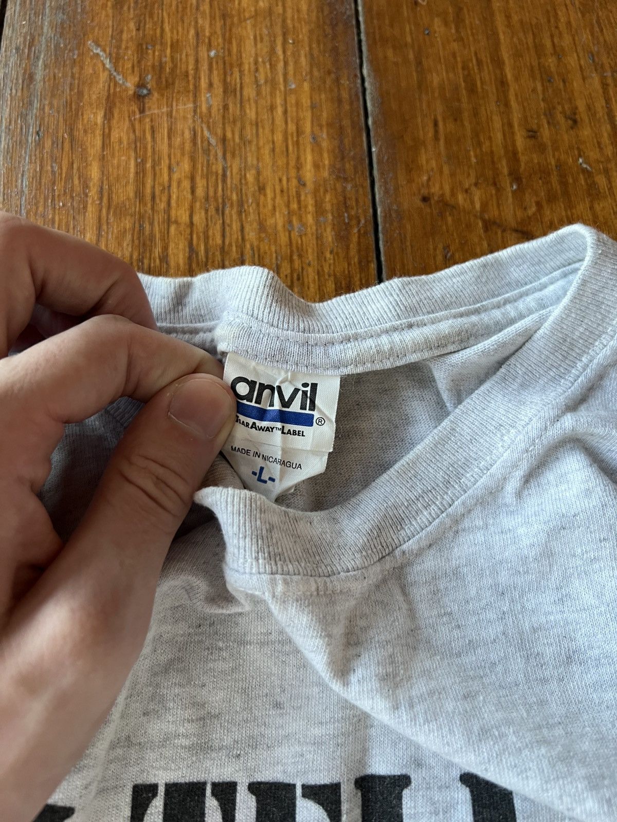 Vintage VINTAGE WARRIORS SNCF I’M TELLING YOU THE TRUTH ANVIL TAG Size US L / EU 52-54 / 3 - 5 Thumbnail