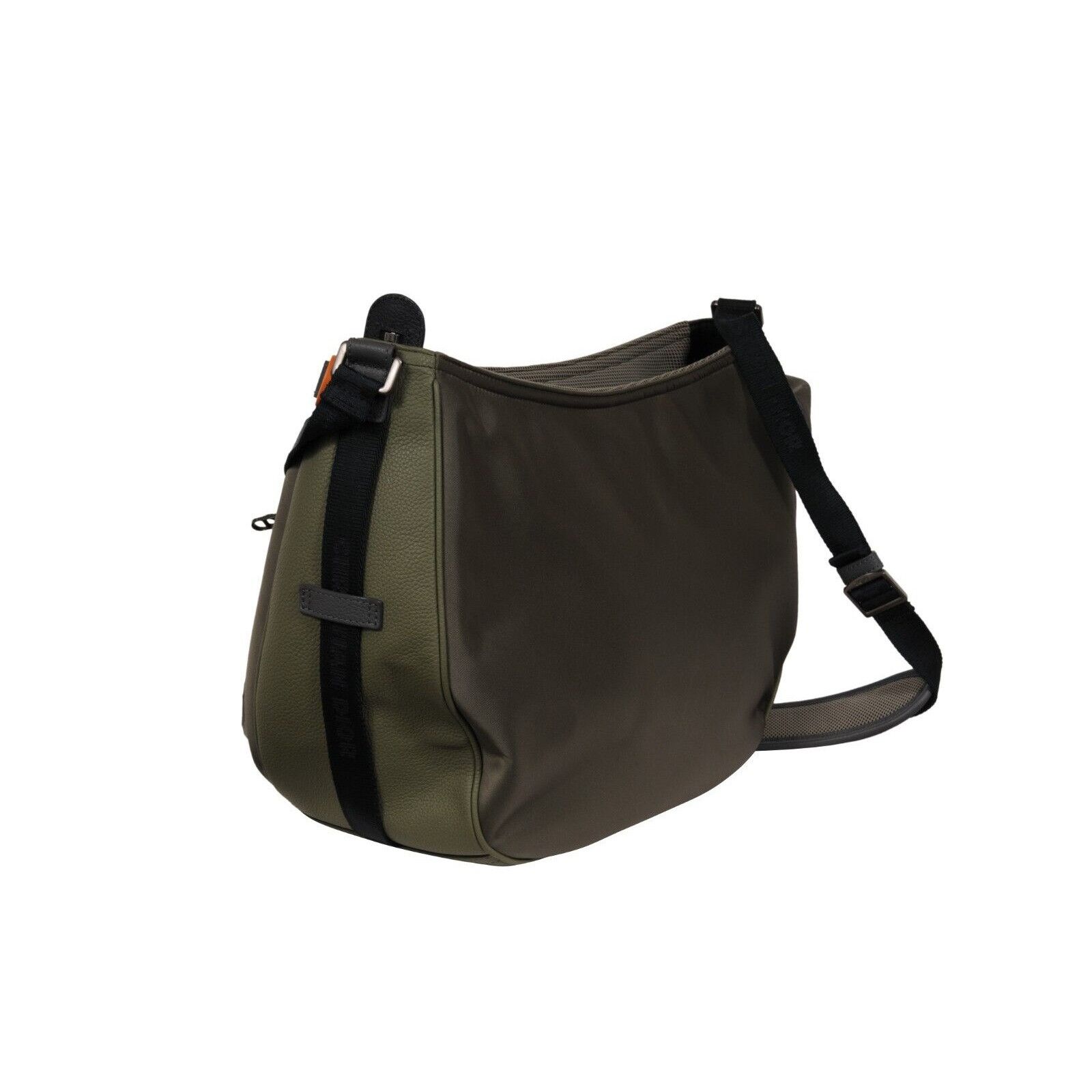 Dior × Sacai Saddle Messenger Bag Olive Green Navy Blue Leather Size ONE SIZE - 10 Thumbnail