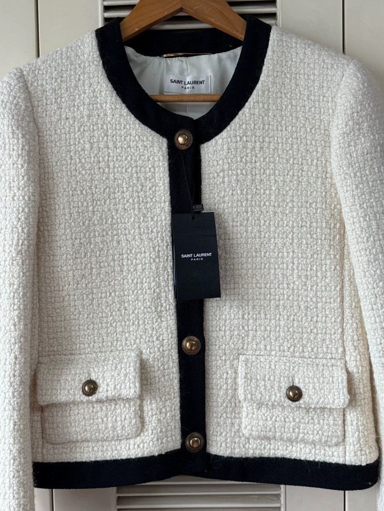 Saint Laurent Paris Saint Laurent Paris Saint Laurent Women's Short Coat-2506 Size US M / EU 48-50 / 2 - 3 Thumbnail