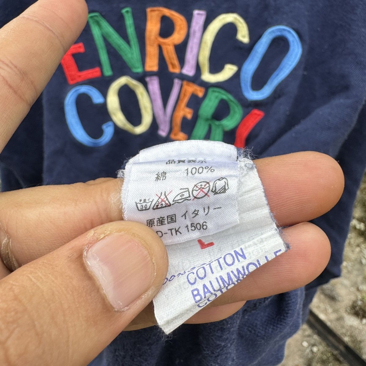 Enrico Coveri Vintage 90s Enrico Coveri Italy Sweatshirt Size US L / EU 52-54 / 3 - 7 Thumbnail