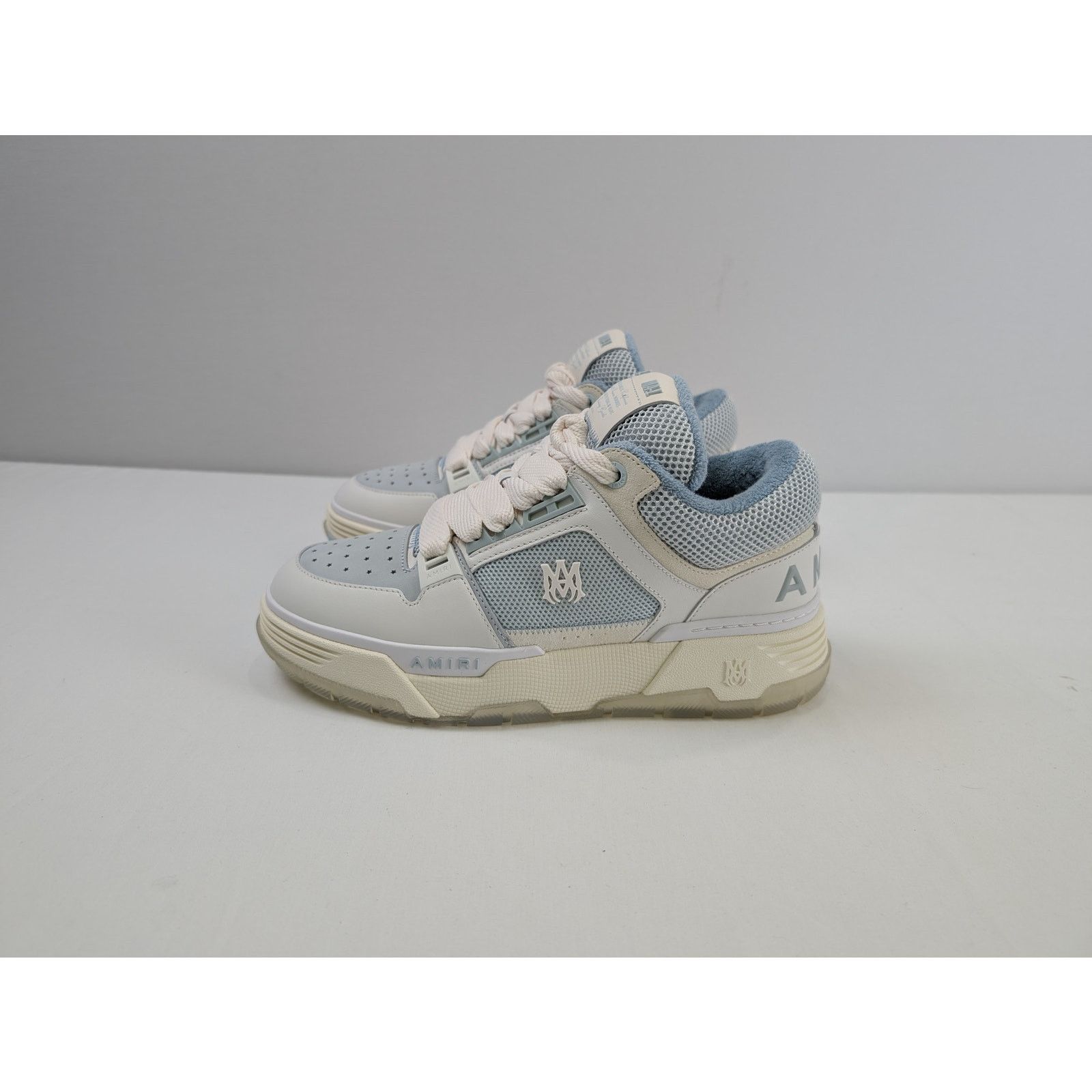 Amiri o1rshd1 MA-1 Sneakers in Ice Blue Size US 13 / EU 46 - 6 Thumbnail