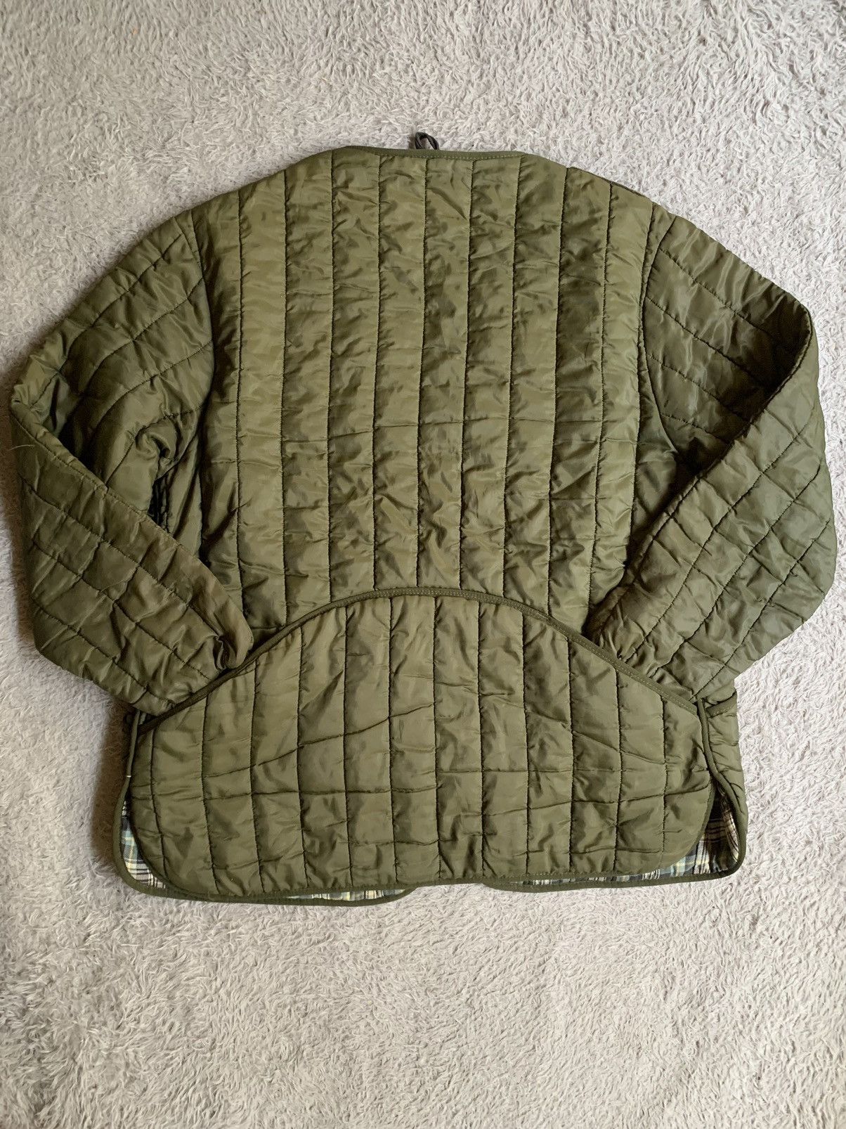 Barbour Vintage 90s Barbour Hunting Quilted Shooting Jacket Size US XL / EU 56 / 4 - 6 Thumbnail