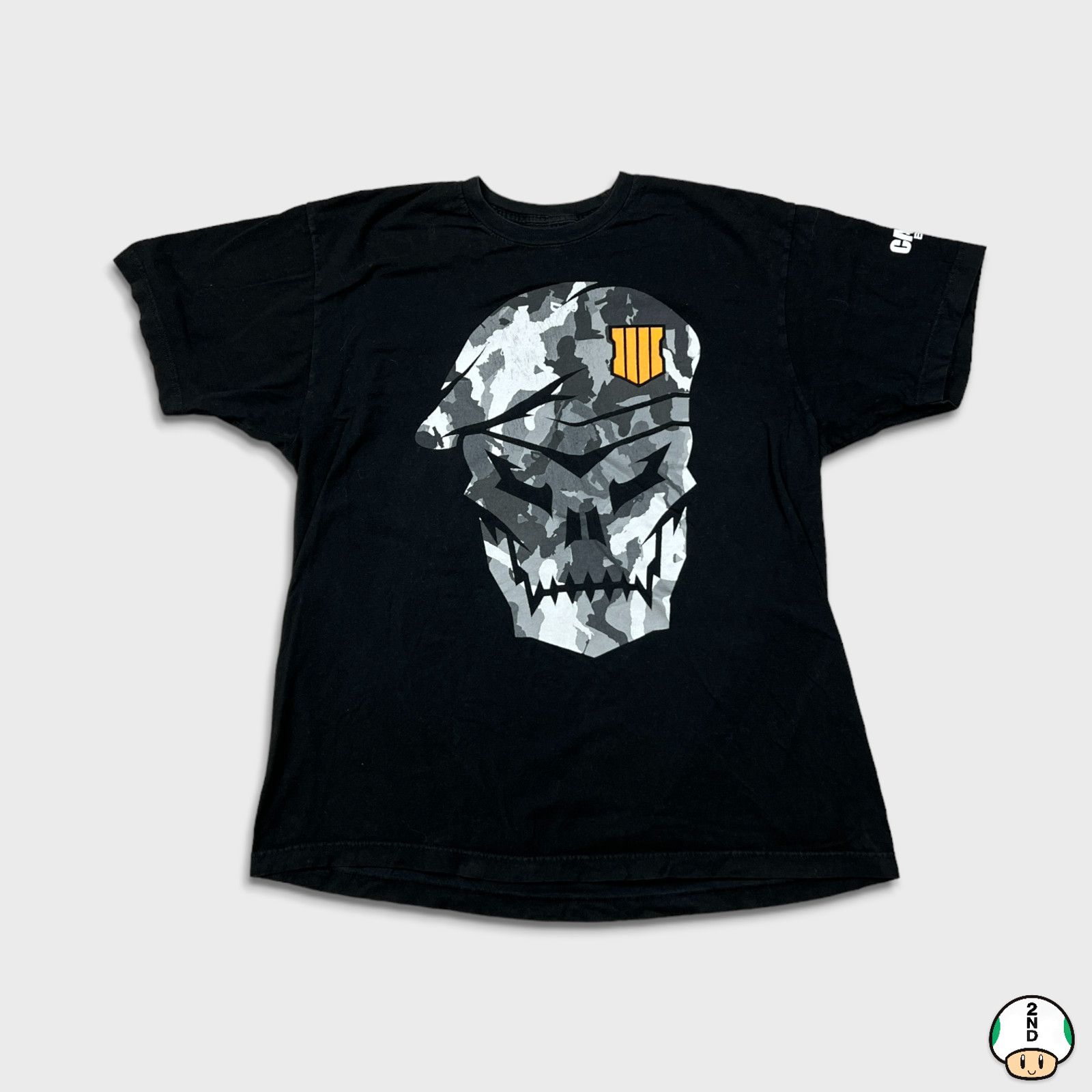 Playstation × Vintage 2018 Call of Duty Black Ops 3 T Shirt XL Camo Skull Game Tee Size US XL / EU 56 / 4 - 1 Thumbnail