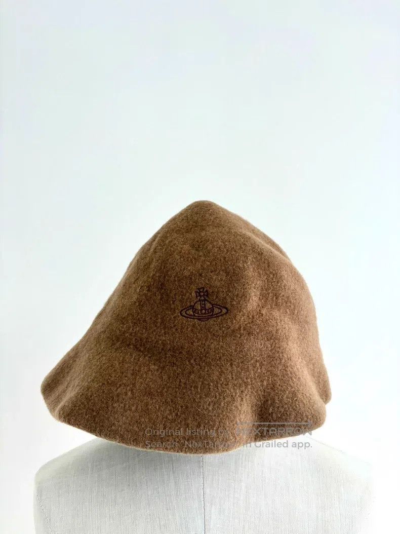 Vivienne Westwood Vivienne Westwood Khaki Saturn Fisherman's Hat Airport Hat Size ONE SIZE - 1 Thumbnail