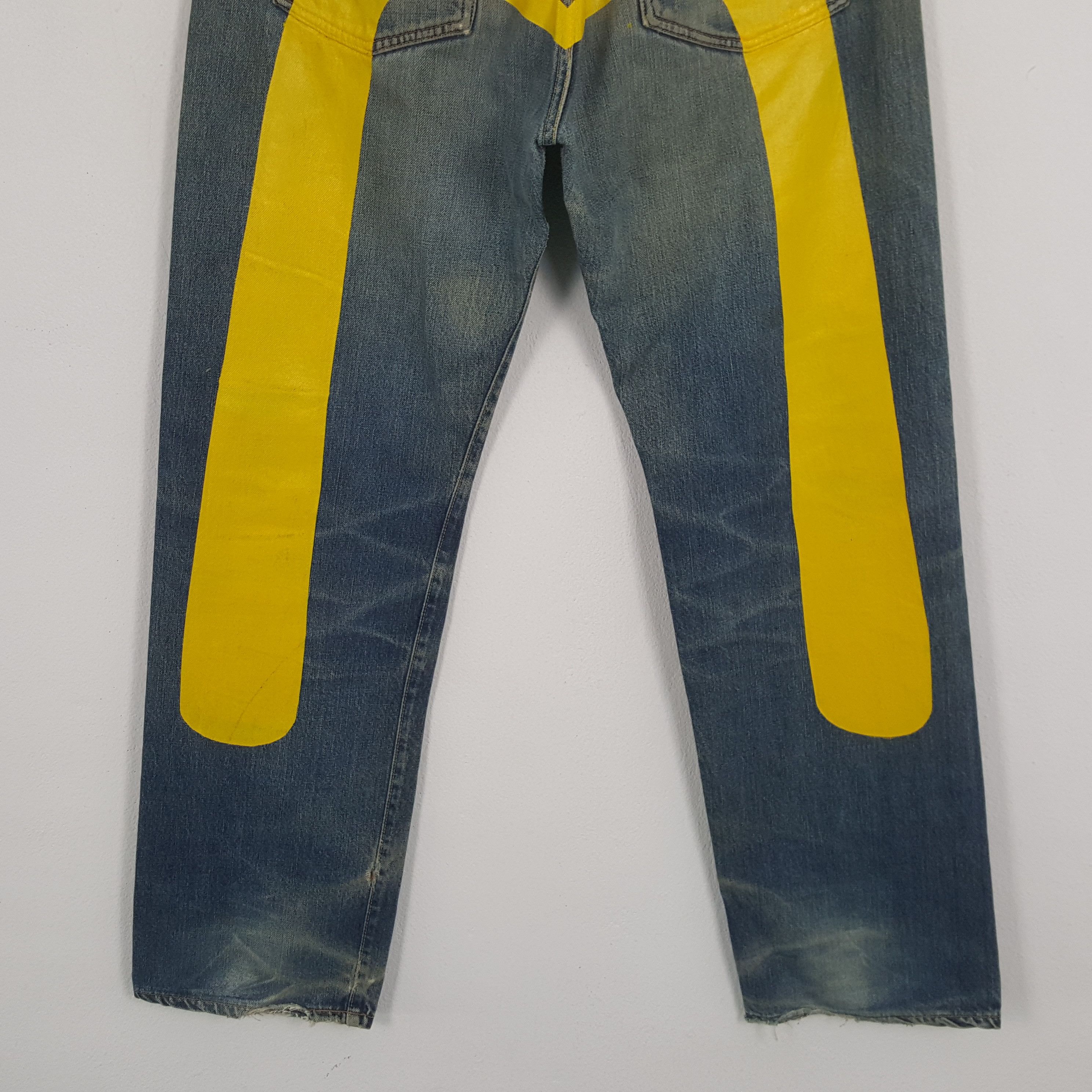 Evisu × Japanese Brand × Vintage EVIS Japanese Brand Streetwear Custom Daicock Vintage Jeans Size US 31 - 3 Thumbnail
