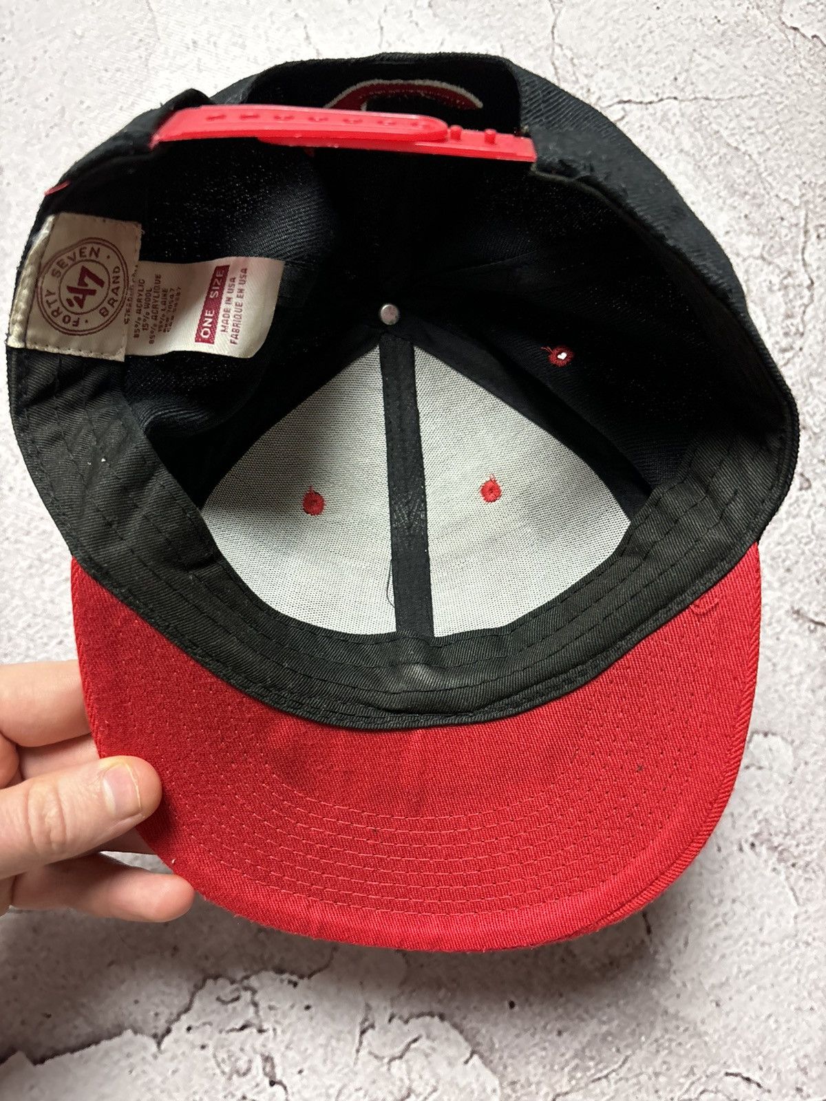 47 Brand Cincinnati Reds Baseball Hat 47 Forty Seven Size ONE SIZE - 8 Thumbnail