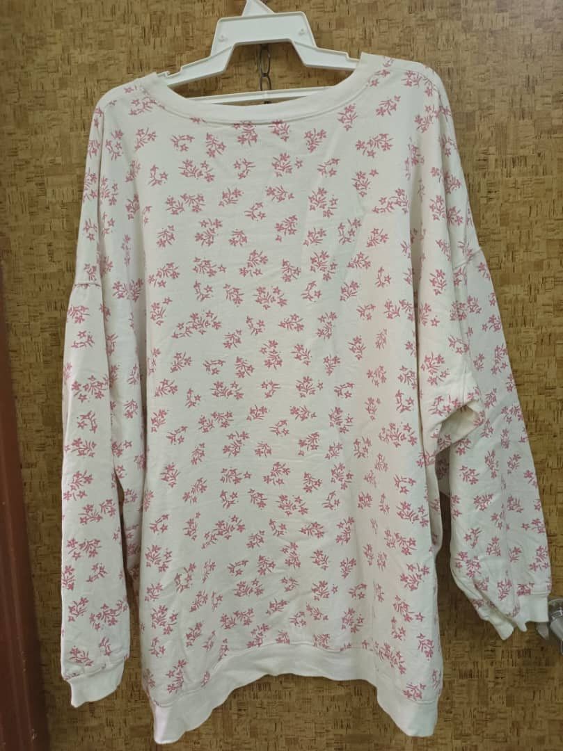 Stefano Ricci Vintage Baggy Stefano Flowers USA Sweatshirt Size 3XL / US 20-22 - 3 Thumbnail