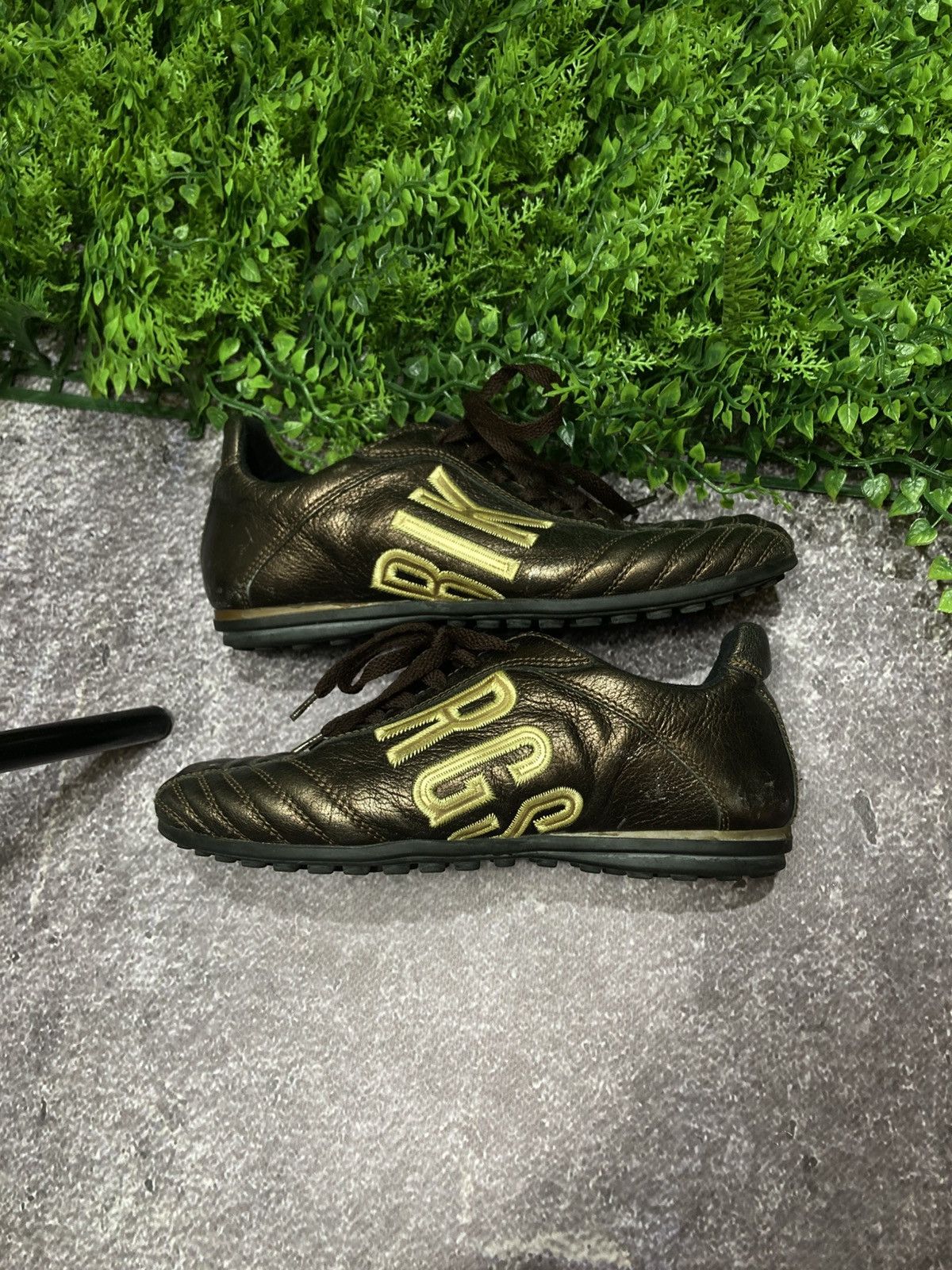 靴 DIRK BIKKEMBERGS FOOTBALL SHOES Y2K Dirk Bikkembergs × Vintage Bikkembergs y2k Soccer Trainers l