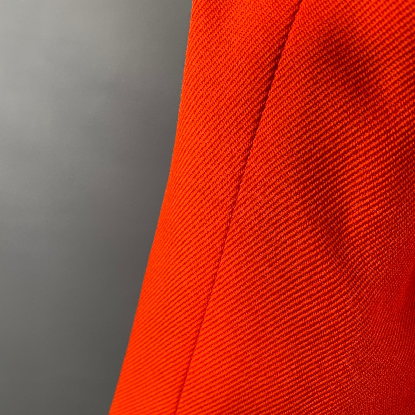 AMI Size 38 Orange Textured Twill Coat Size US M / EU 48-50 / 2 - 7 Thumbnail