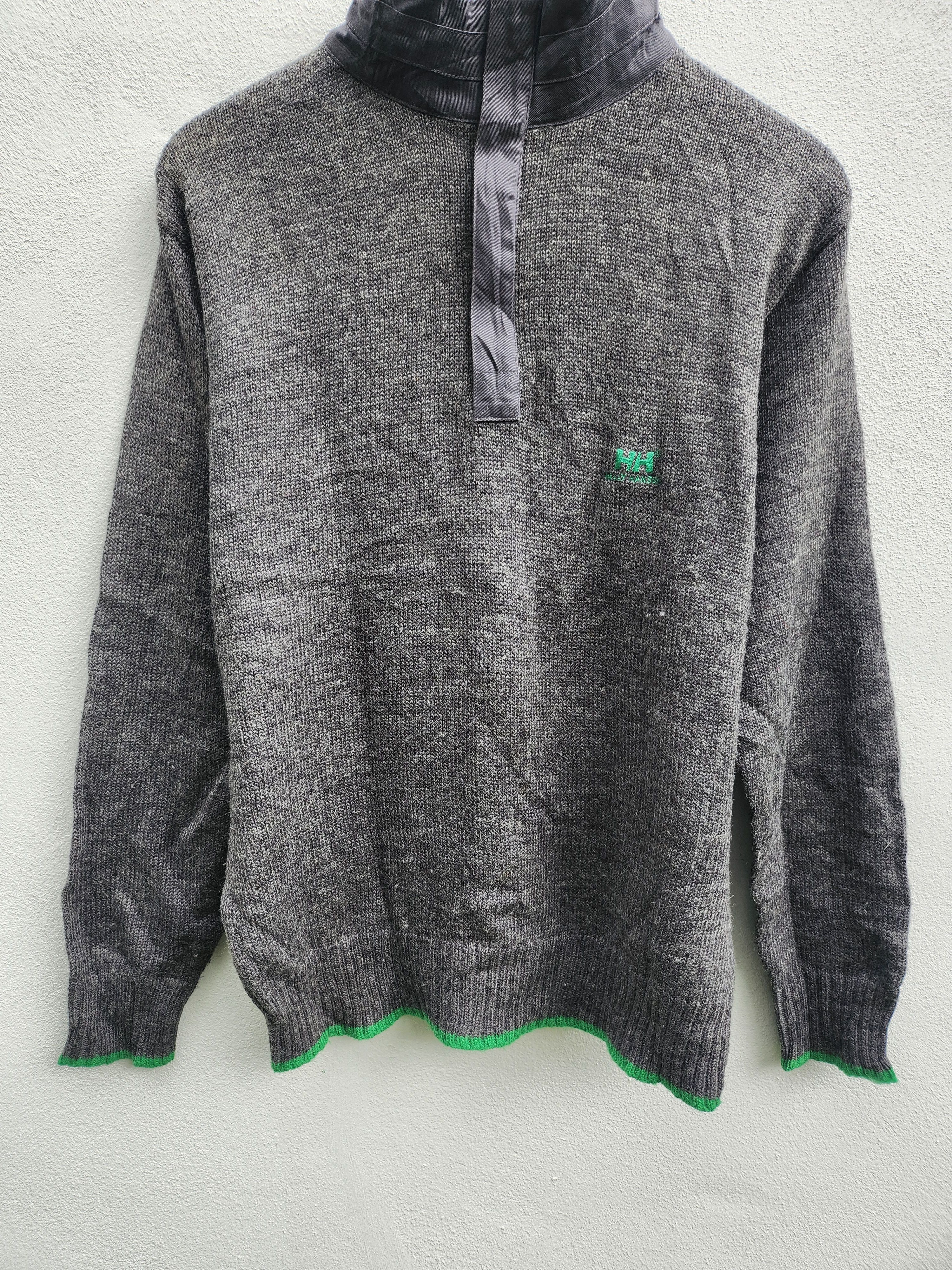 Helly Hansen × Japanese Brand 💥Nice Helly Hansen Knitwear Zipper Jumper Sweater Size US M / EU 48-50 / 2 - 3 Thumbnail