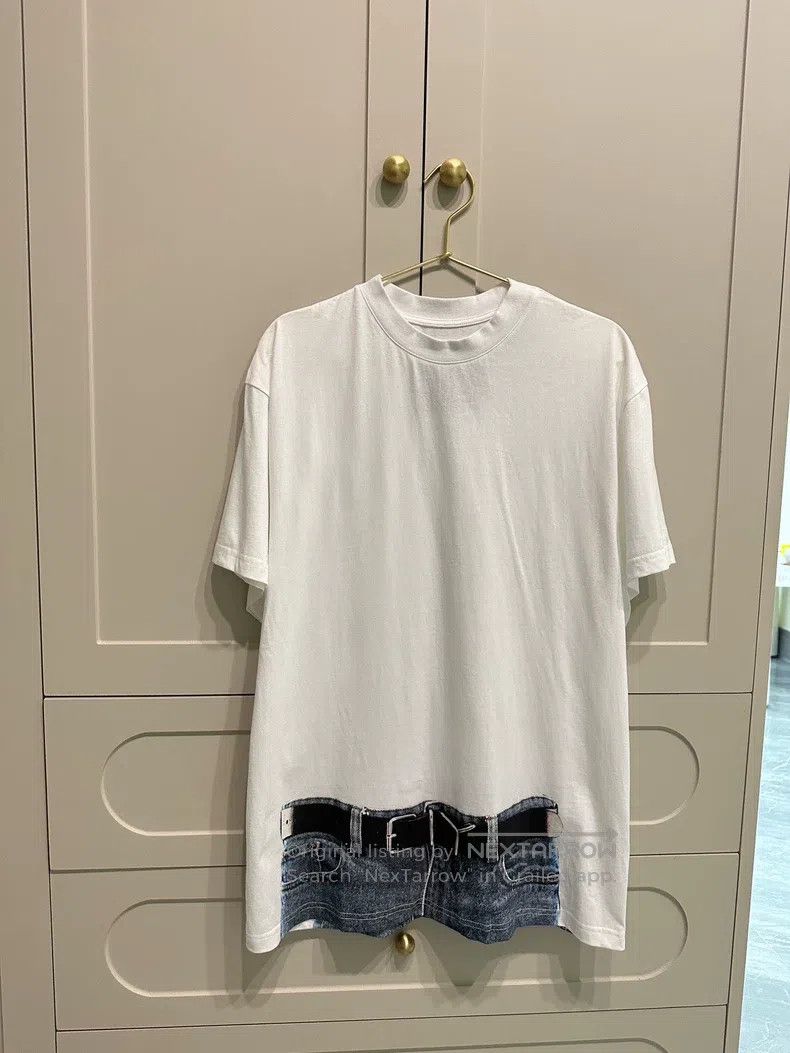 Y/Project Y/Project Size S Illusion printed round neck short sleeve T Size S / US 4 / IT 40 - 1 Thumbnail