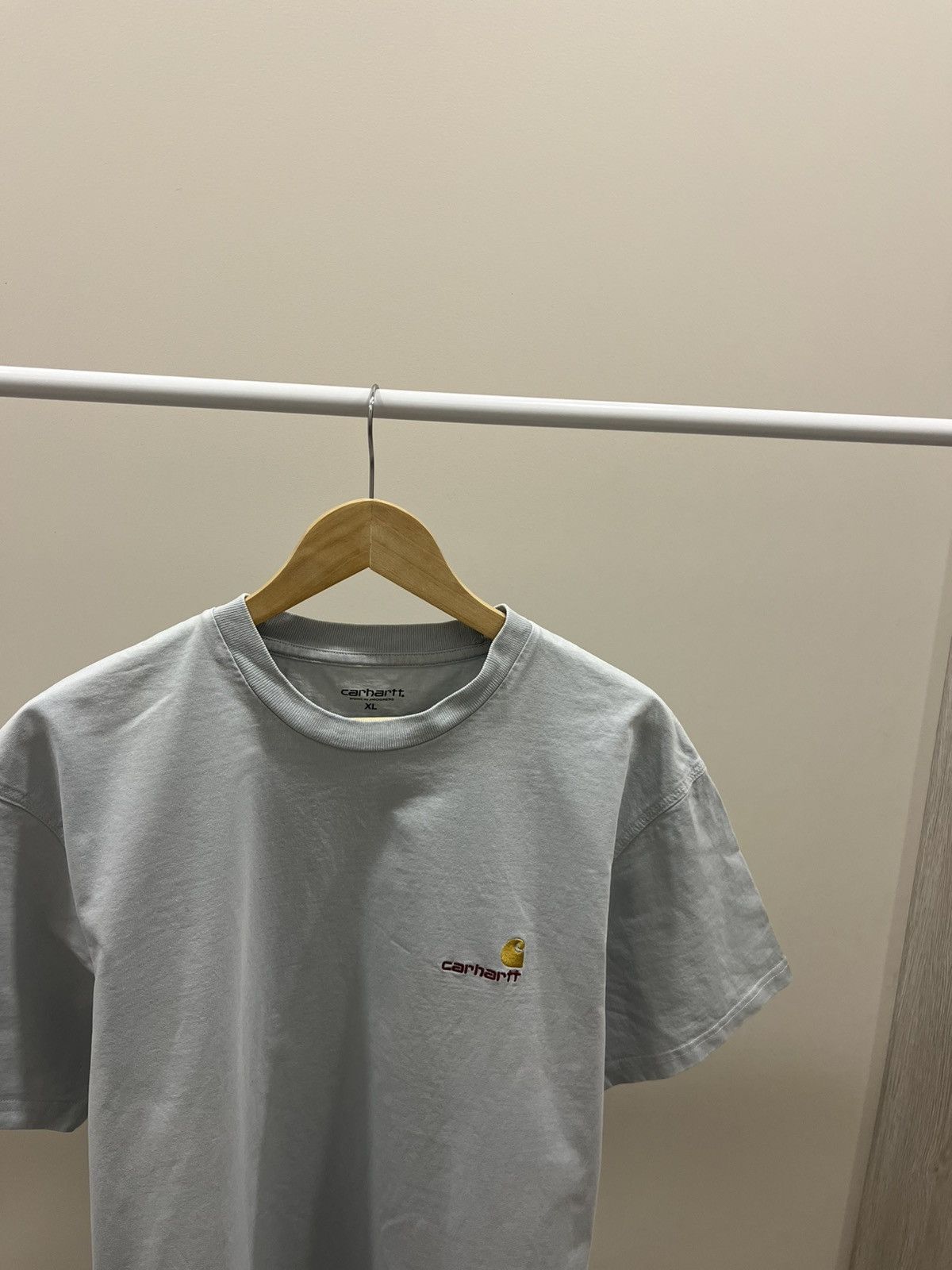 Carhartt Vintage 90s Y2K Carhartt Pocket T-Shirt Blue Size US XL / EU 56 / 4 - 2 Thumbnail