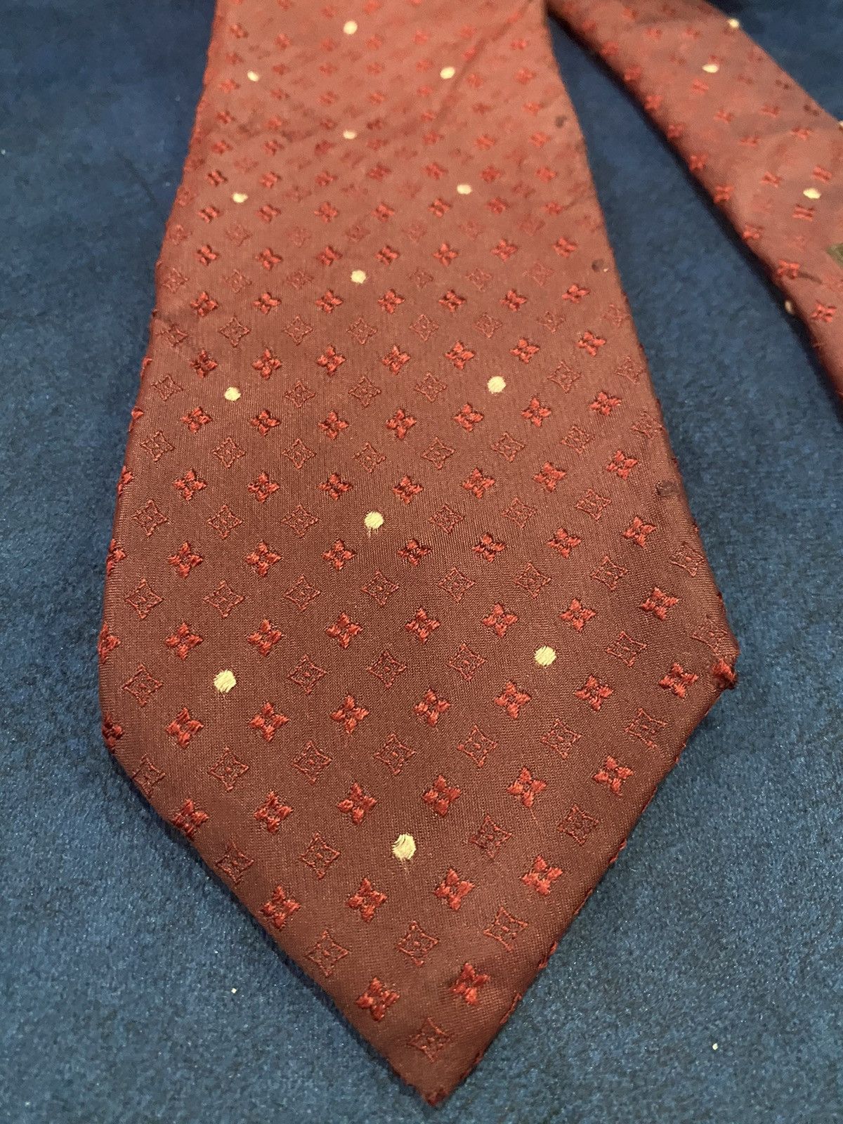 Louis Vuitton Lv neck tie Size ONE SIZE - 3 Thumbnail