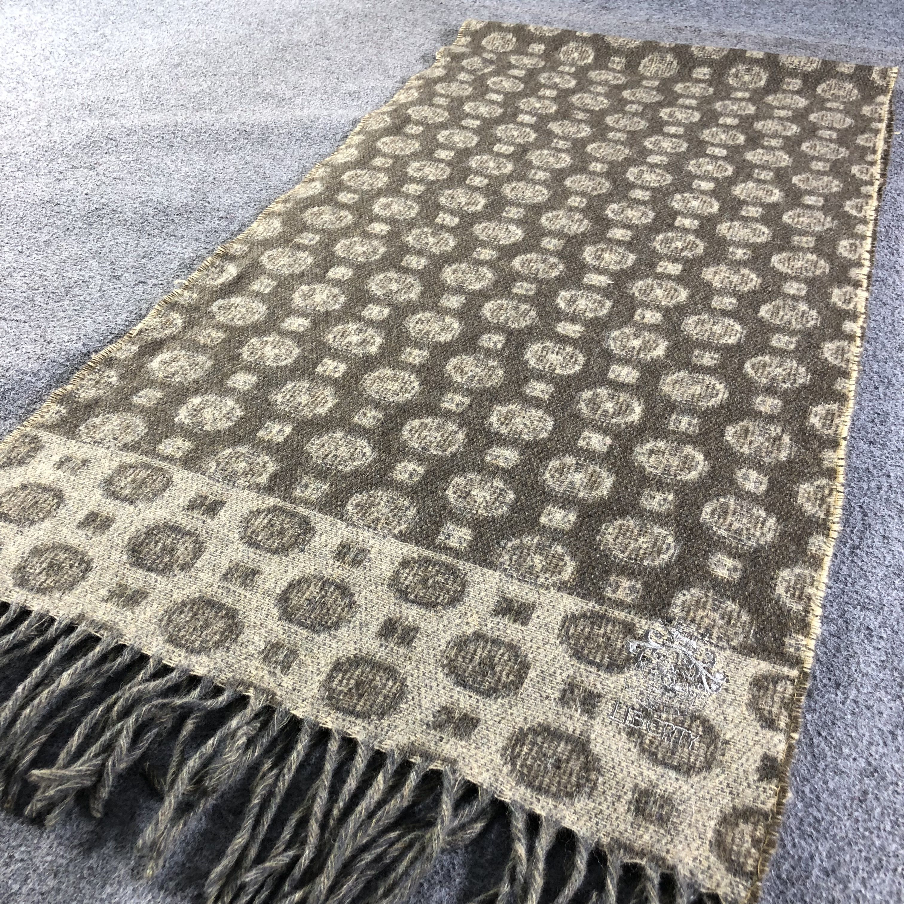 Liberty Liberty Cashmere/Wool Scarf Muffler V2017 Size ONE SIZE - 3 Thumbnail