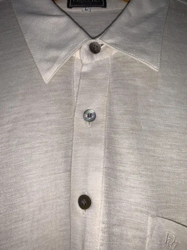 Christian Dior Monsieur Vintage Christian Dior Monsieur logo polo shirt Size US L / EU 52-54 / 3 - 3 Thumbnail