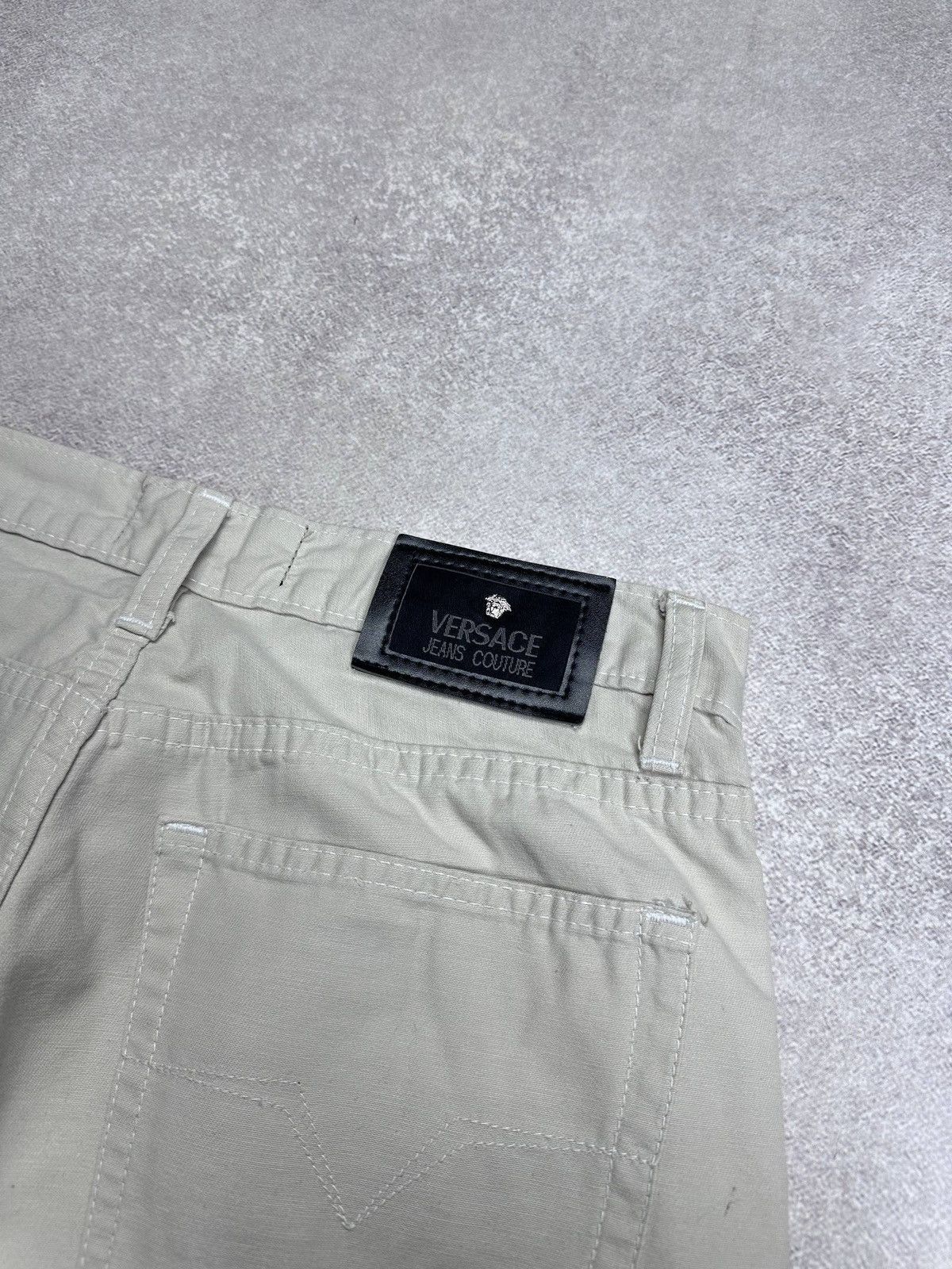 Versace Vintage Versace Medusa Chino Baggy Pants Y2K 32 Size US 32 / EU 48 - 5 Thumbnail