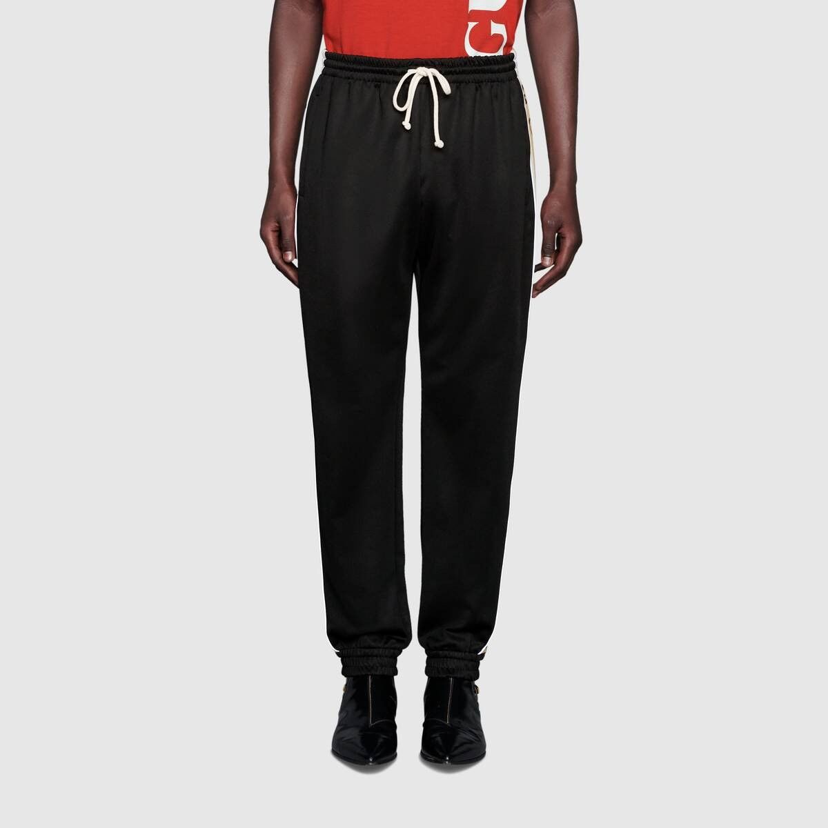 o1s1wg110925 Loose Technical Jersey Jogging Pant Multicolor