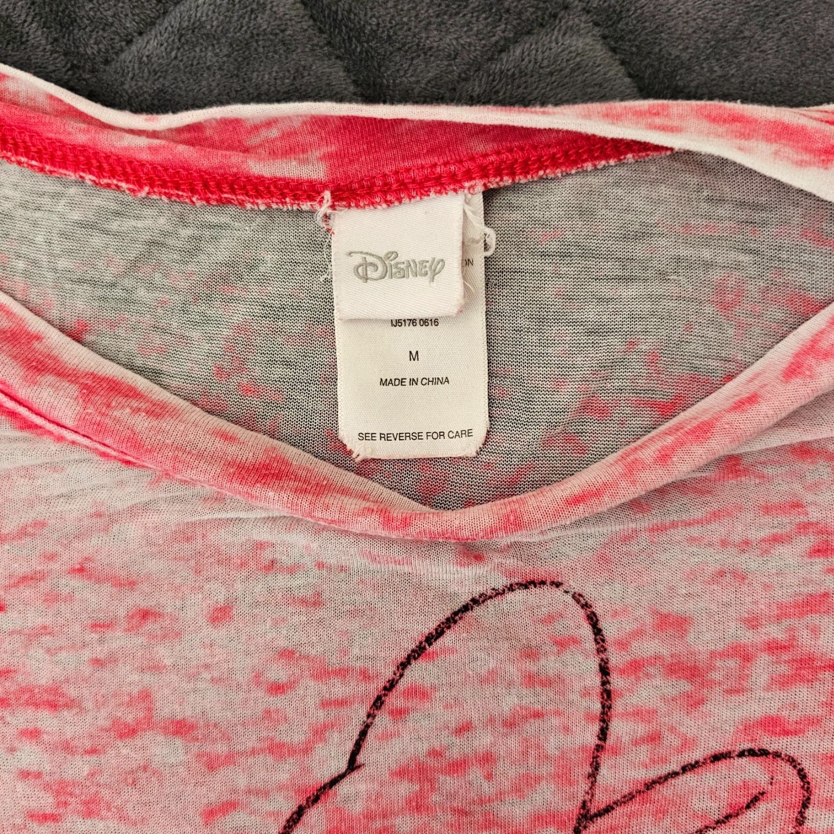 Disney Disney T-Shirt Womens M Red Minnie Mouse Short Sleeve Crew Neck Pullover Logo Casual 90s Size M / US 6-8 / IT 42-44 - 6 Thumbnail