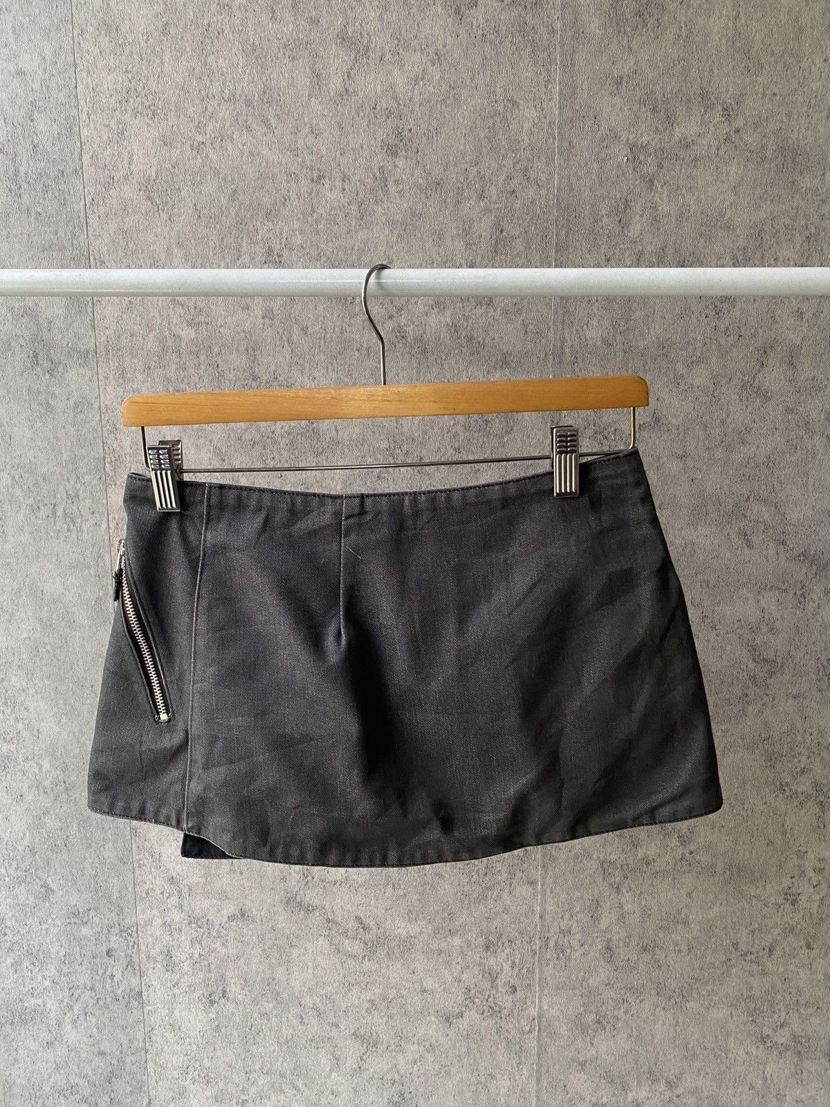 Japanese Brand Pecora Giovani Mini Skirt Adjustable Waist Size 27" / US 4 / IT 40 - 10 Thumbnail
