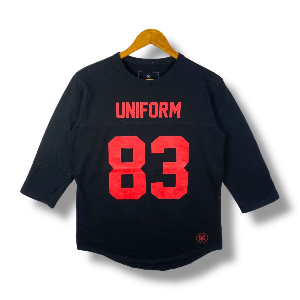 uniform experiment Japanese Brand UNIFORM EXPERIMENT 83 Raglan Tee Shirt Size 1 Size US M / EU 48-50 / 2 - 1 Thumbnail