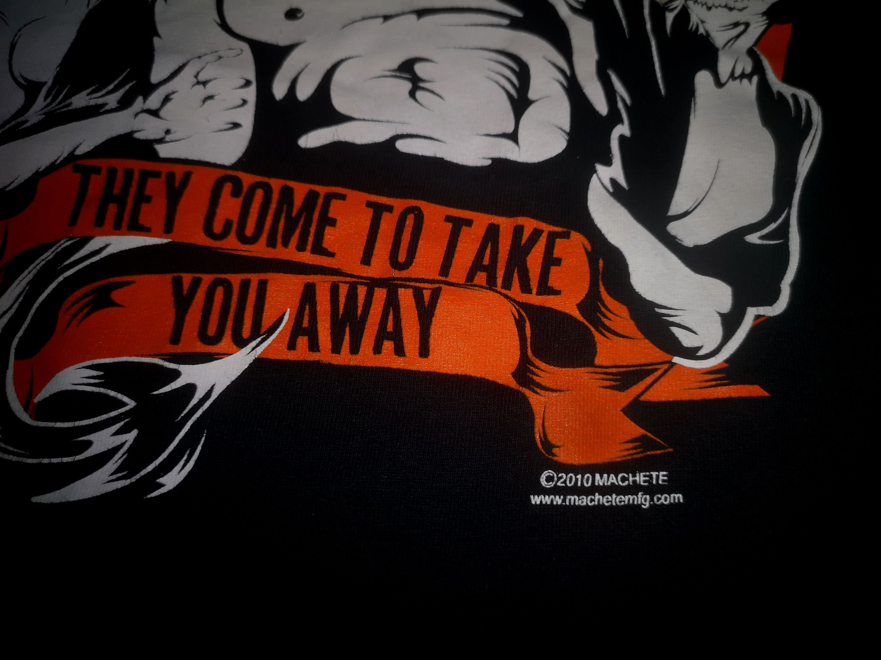 Band Tees × Vintage Vintage Psychobilly Punk Rock Band MAD SIN Machete T Shirt Size US S / EU 44-46 / 1 - 4 Thumbnail