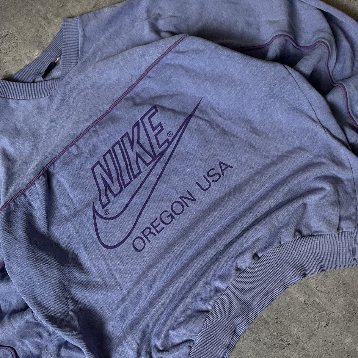 Nike × Vintage Very Vintage Nike Oregon USA 80s Sweatshirt Size US M / EU 48-50 / 2 - 2 Thumbnail