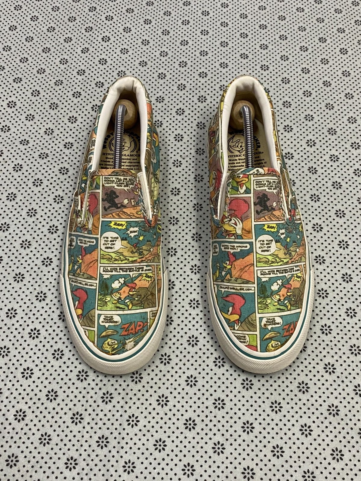 Hysteric Glamour Hysteric Glamour x Woody Woodpecker Slip-On Shoes Size US 7.5 / EU 40-41 - 7 Thumbnail