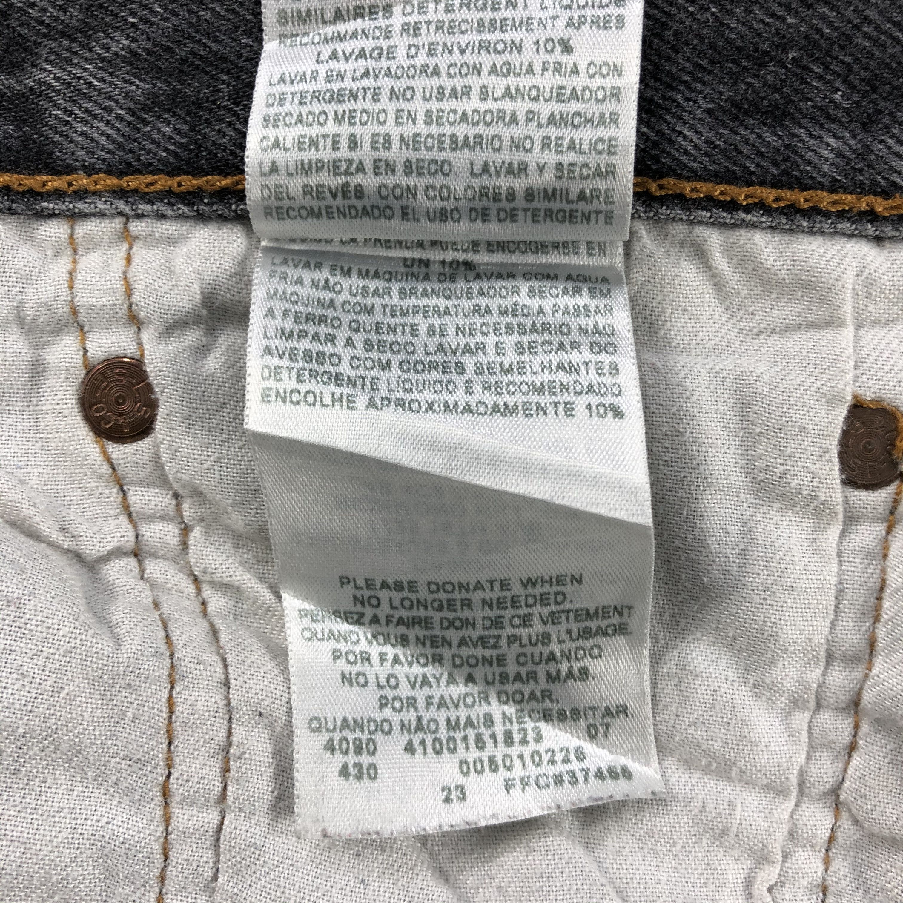 Levi's Vintage Levis 501 Earth Tone Jeans-J1613 Size US 36 / EU 52 - 11 Thumbnail