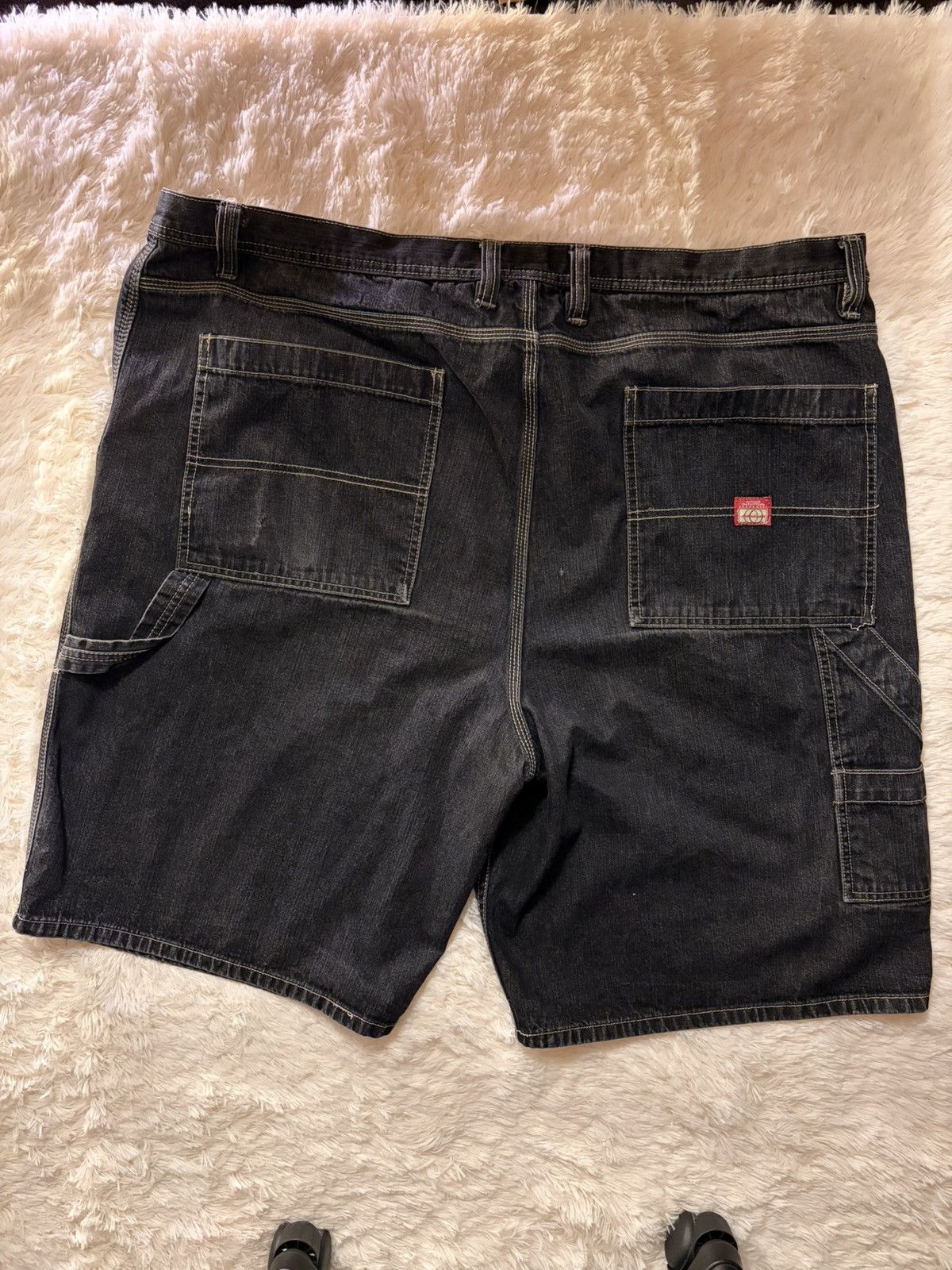 Other Vintage Y2K Baggy Outdoor Outfitters Men Black Denim Shorts Size US 44 / EU 60 - 2 Thumbnail