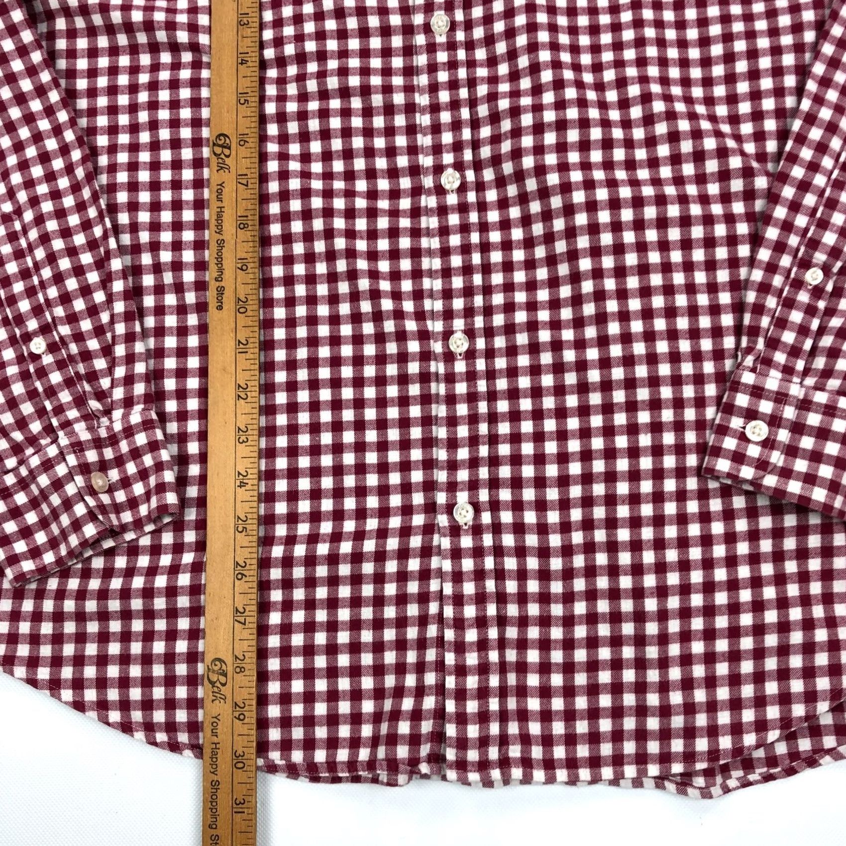 Vineyard Vines Vineyard Vines Shirt Mens 2XL Whale Red Check Long Sleeve Button Up Size US XXL / EU 58 / 5 - 6 Thumbnail