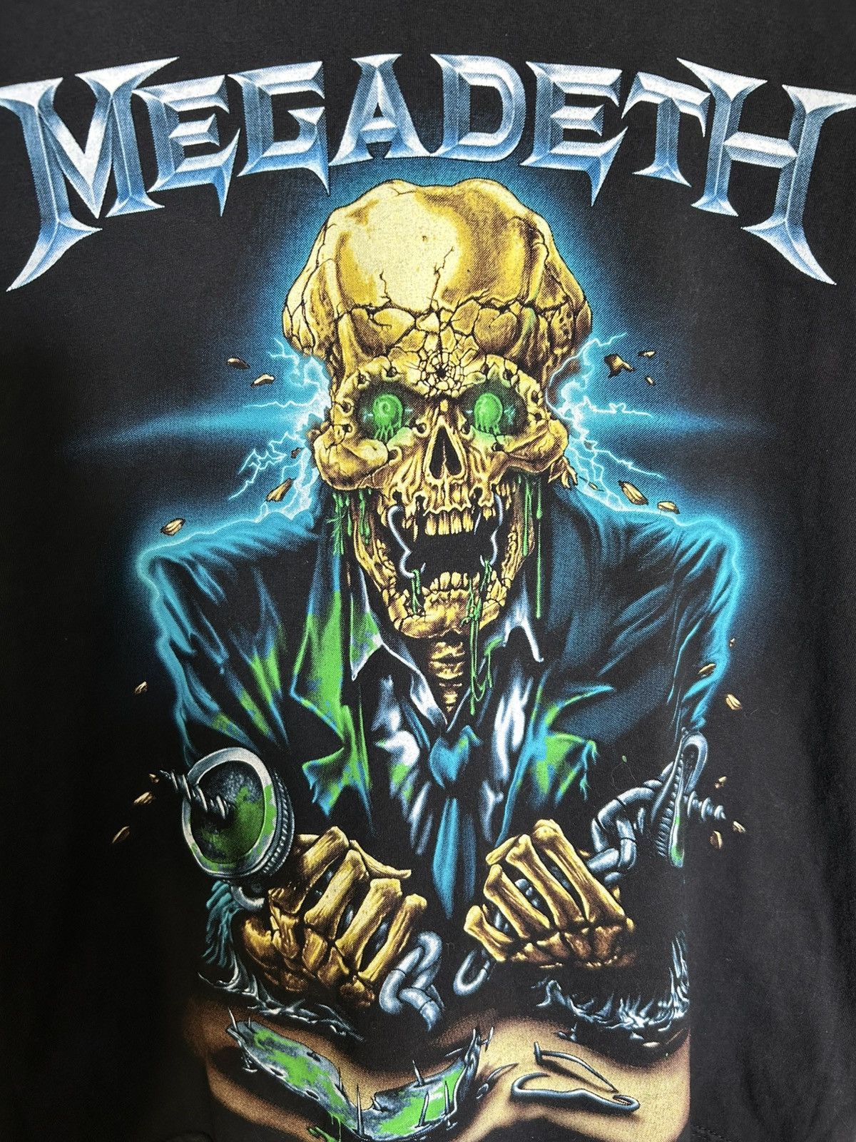 Band Tees Vintage Megadeth Heavy Metal Band Tee T-Shirt Size US L / EU 52-54 / 3 - 5 Thumbnail