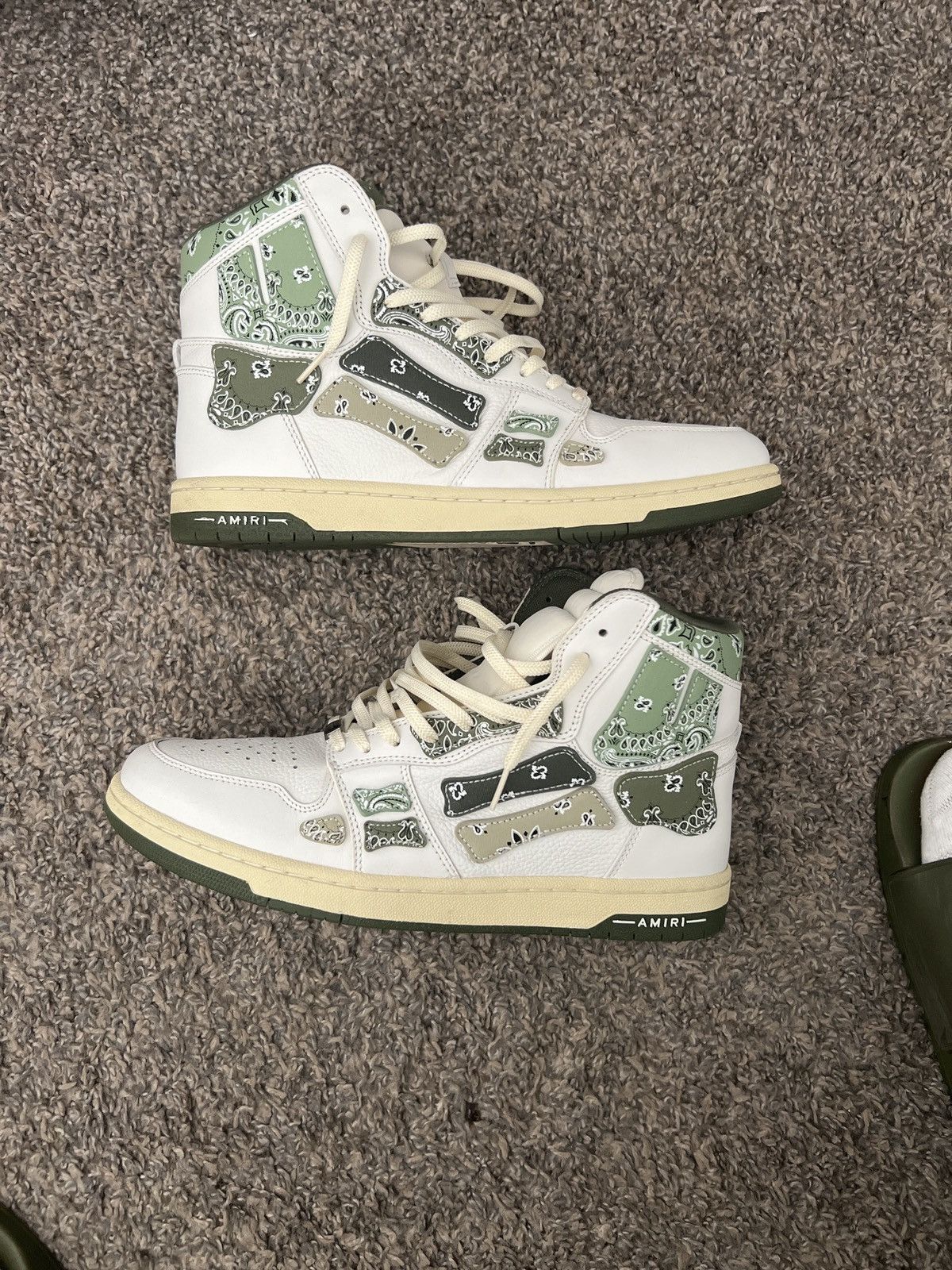 Amiri Skel High Amiri Size US 12 / EU 45 - 7 Thumbnail