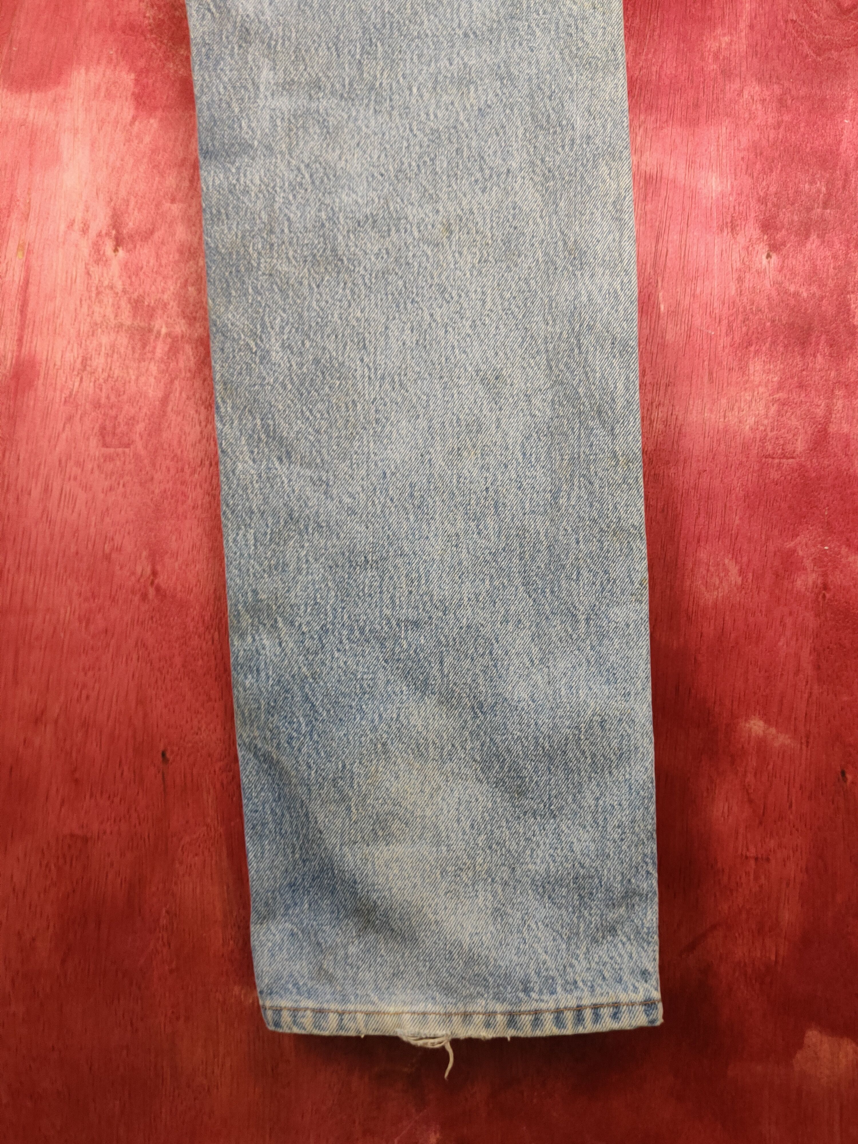 Levi's DL 501 Levi's vintage Faded ripped distressed Denim #S1510 Size US 34 / EU 50 - 16 Thumbnail