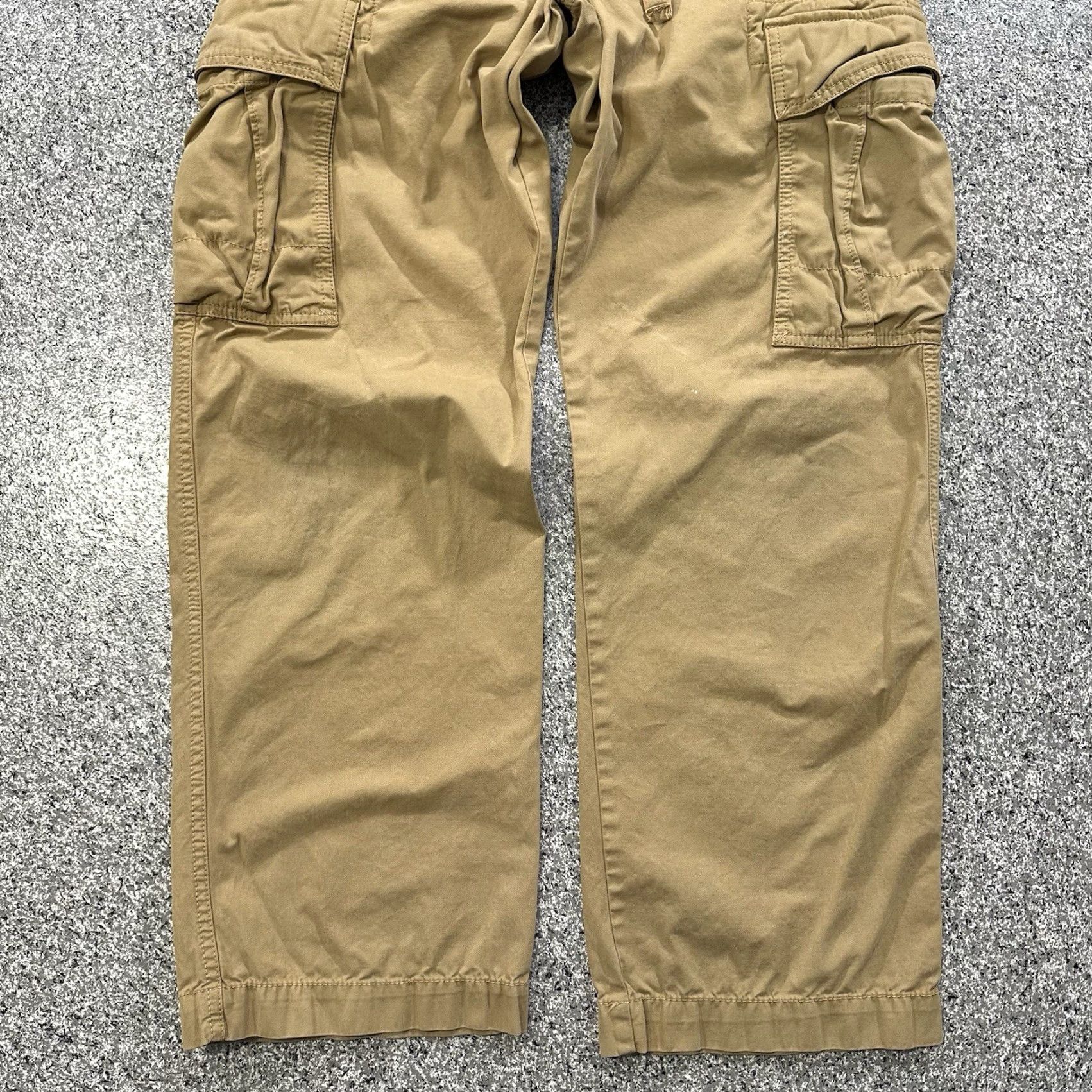 Banana Republic Banana Republic Pants Womens 8 Cargo 29x29 Tan Brown Cotton Classic Relaxed Fit 90s Y2K Cargo Pants Womens 8 Regular Brown Size 30" / US 8 / IT 44 - 3 Thumbnail