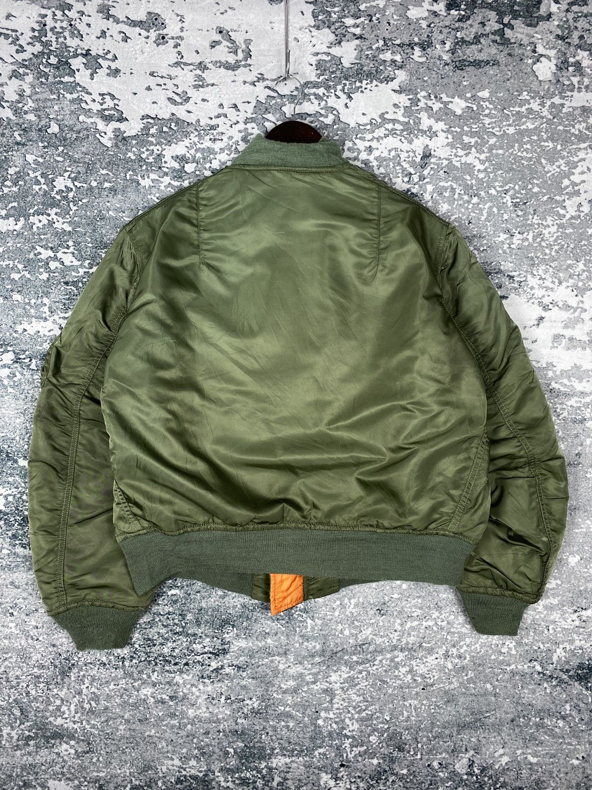 Alpha Industries Vintage Alpha Industries MA-1 Bombers Jacket Size US M / EU 48-50 / 2 - 8 Thumbnail