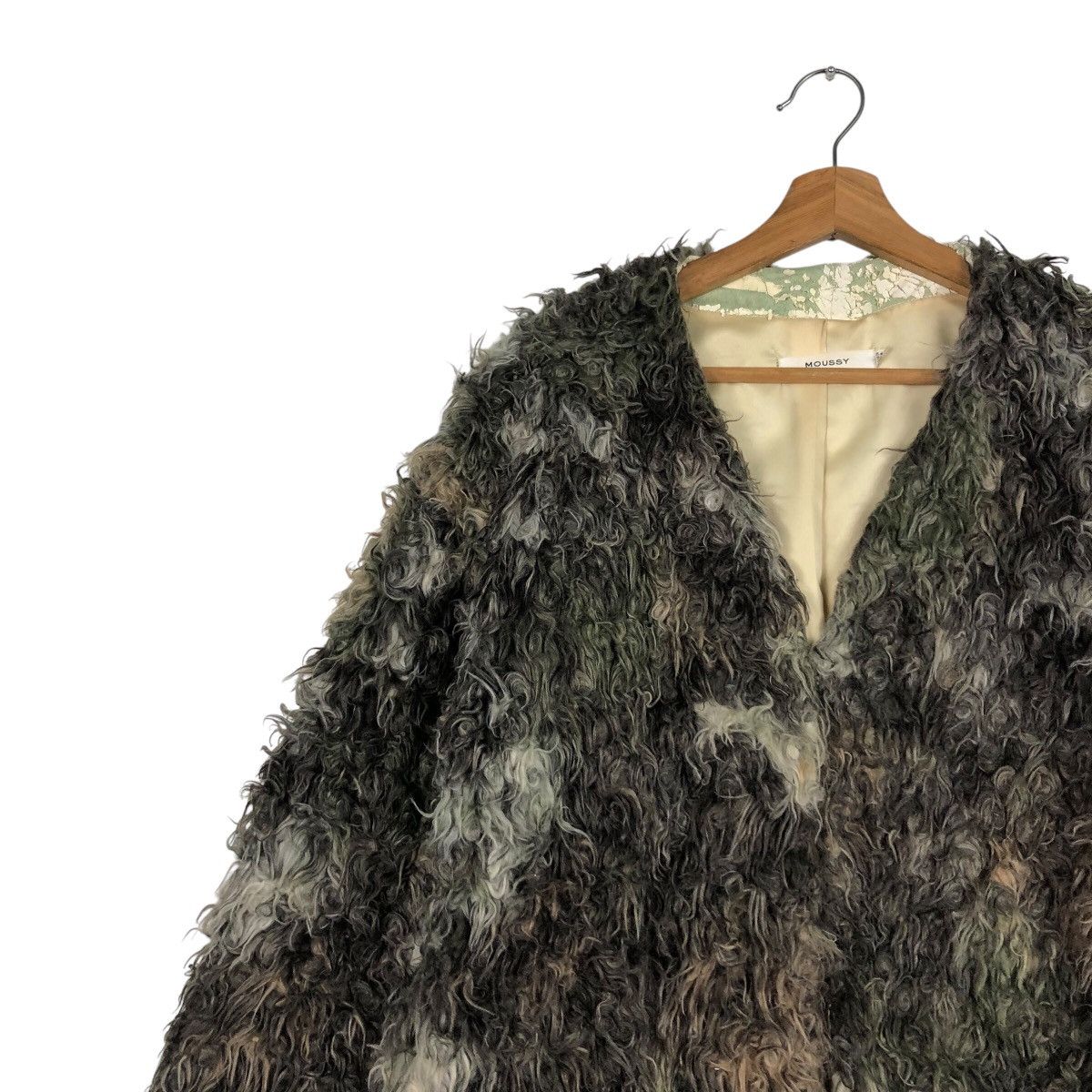 Japanese Brand 📌Vintage Bomber Jacket Design Moussy Fur Issey Miyake Size US M / EU 48-50 / 2 - 8 Thumbnail