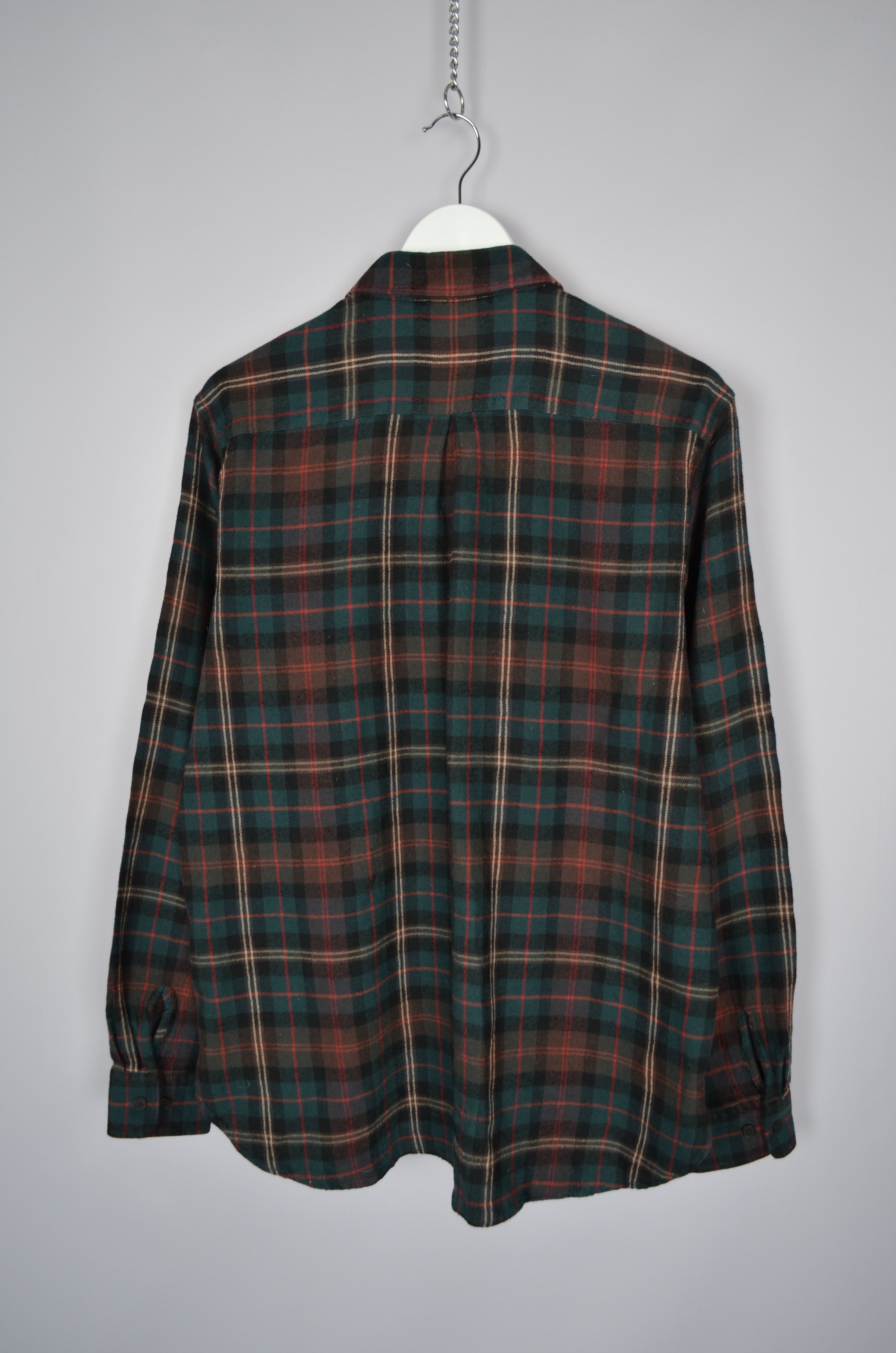 David Beckham × Designer × Kent & Curwen Kent & Curwen East Crondall Wool Check Shirt (David Beckham) Size US XL / EU 56 / 4 - 9 Thumbnail
