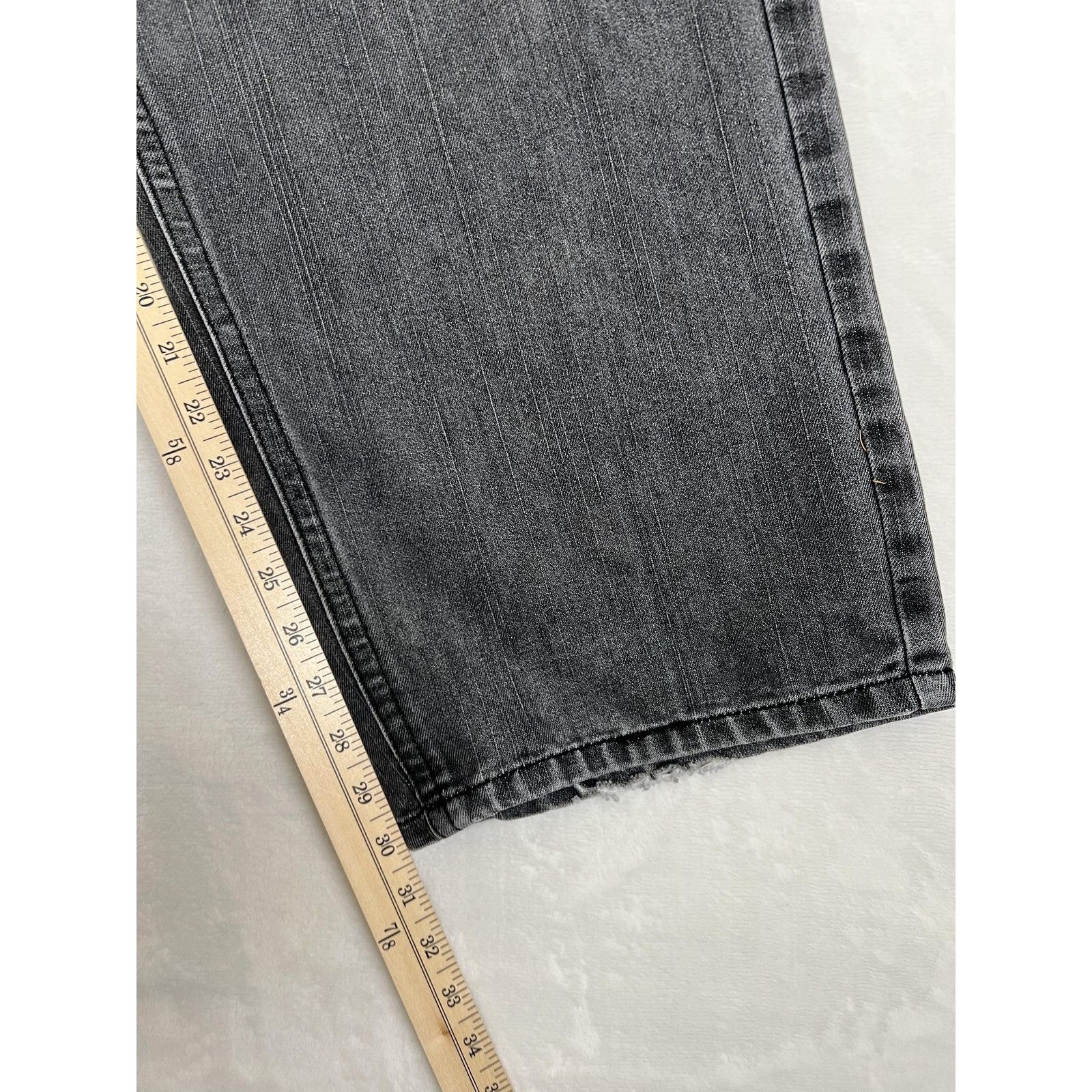 Enyce Vintage Enyce Jeans Mens 42 Baggy Black Faded Denim Hip Hop Size US 42 / EU 58 - 4 Thumbnail