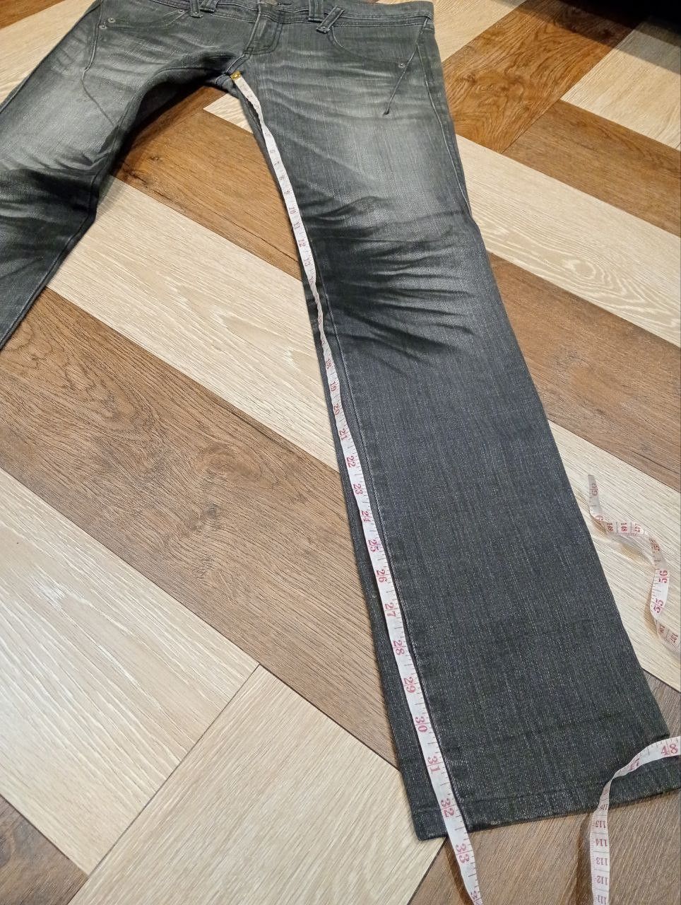 Tornado Mart TORNADO MART STRETCH DENIM JEANS GREY FADE JAPAN DESIGNER Size 34" / US 12 / IT 48 - 16 Thumbnail