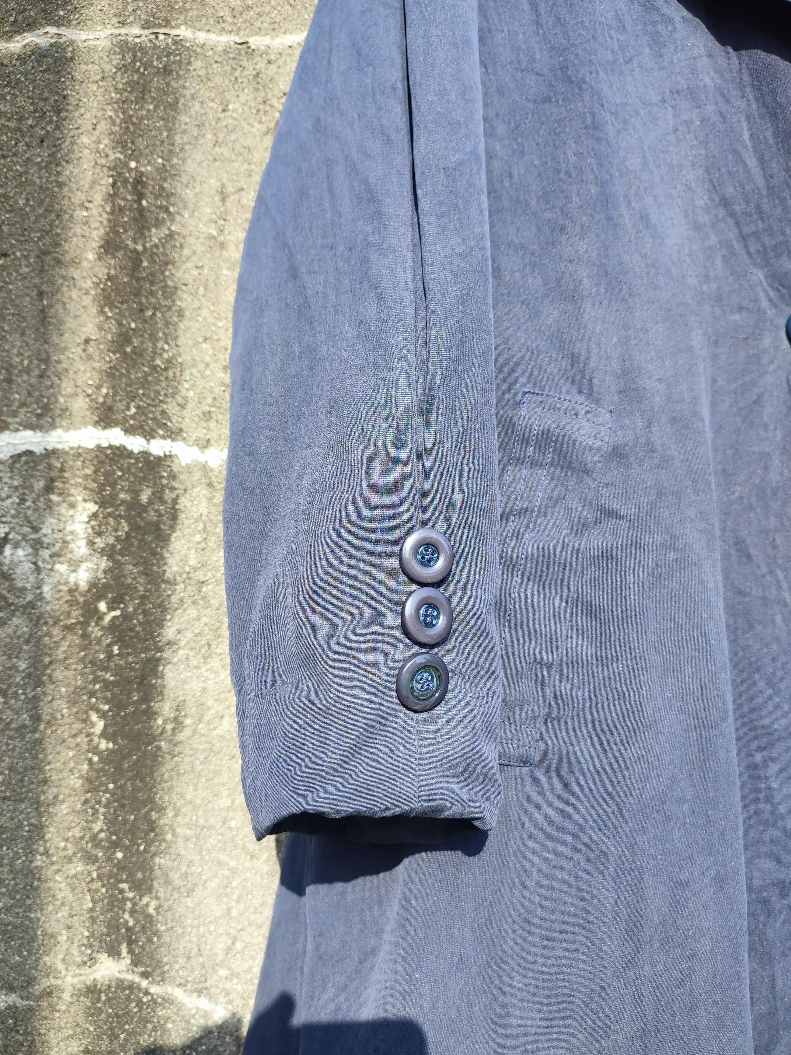 Louis Feraud Vintage Louis Féraud Paris DoubleBreasted Flared Trench Coat Size XL / US 12-14 / IT 48-50 - 4 Thumbnail