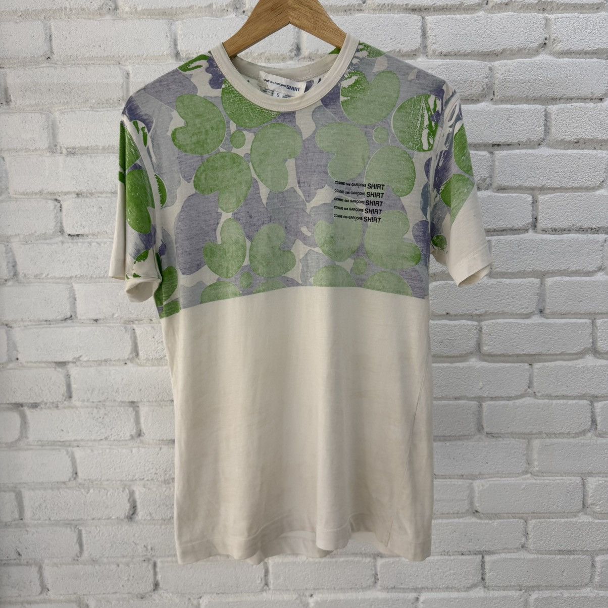 Comme des Garcons SHIRT CDG Shirt Floral Tee Size US S / EU 44-46 / 1 - 1 Thumbnail