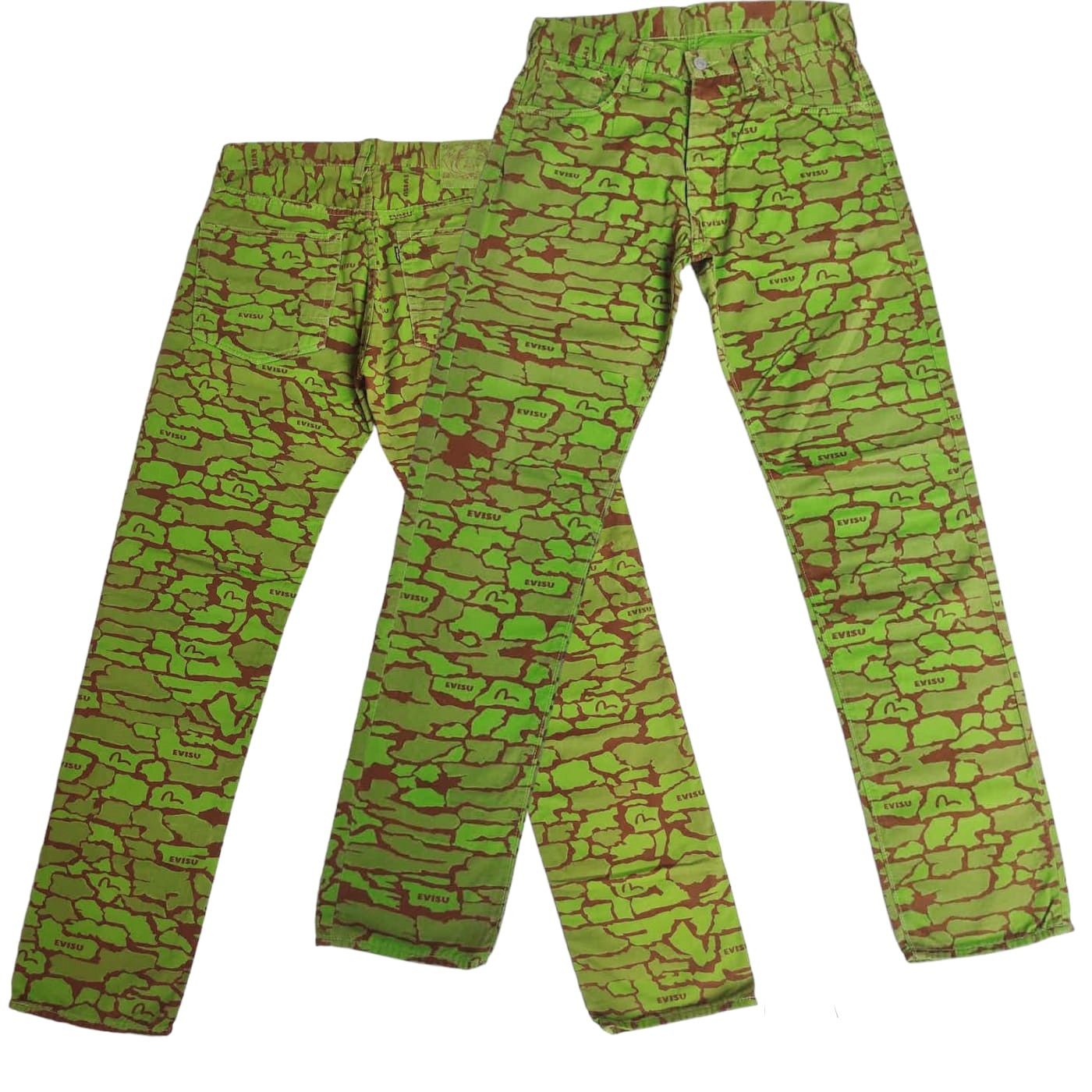 Evisu Fullprint Jeans Pants